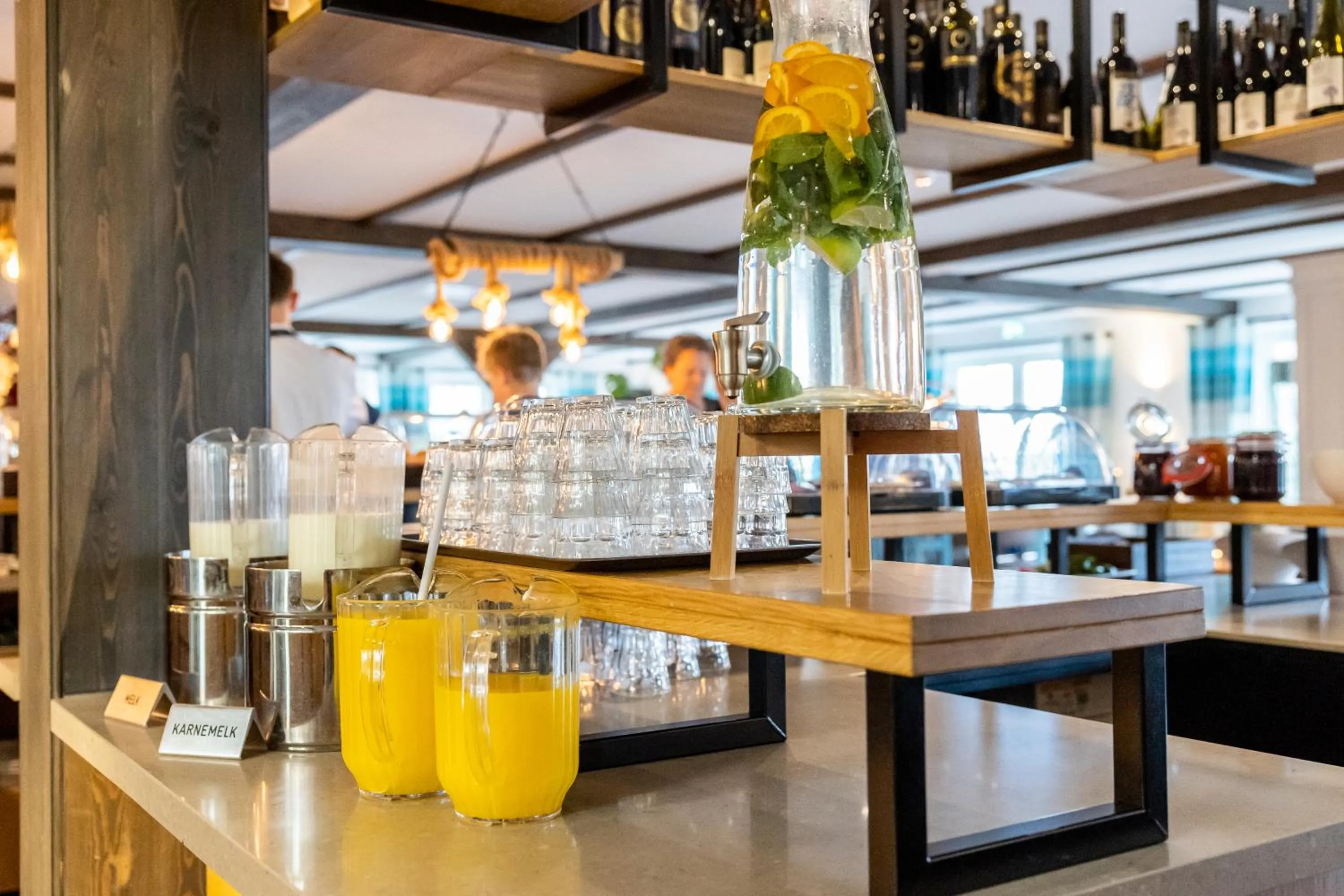 Restaurant/places to eat in Hotel De Walvisvaarder