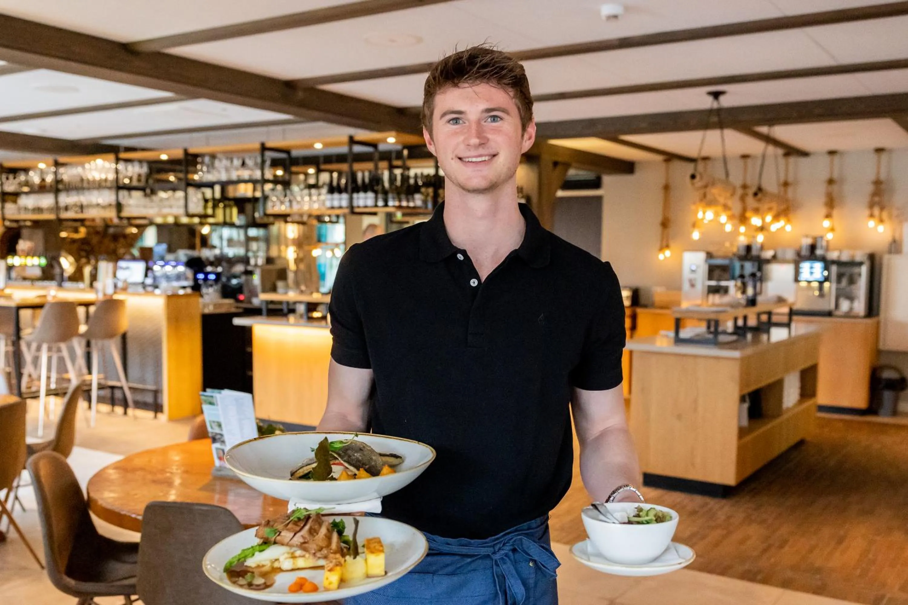 Restaurant/places to eat in Hotel De Walvisvaarder