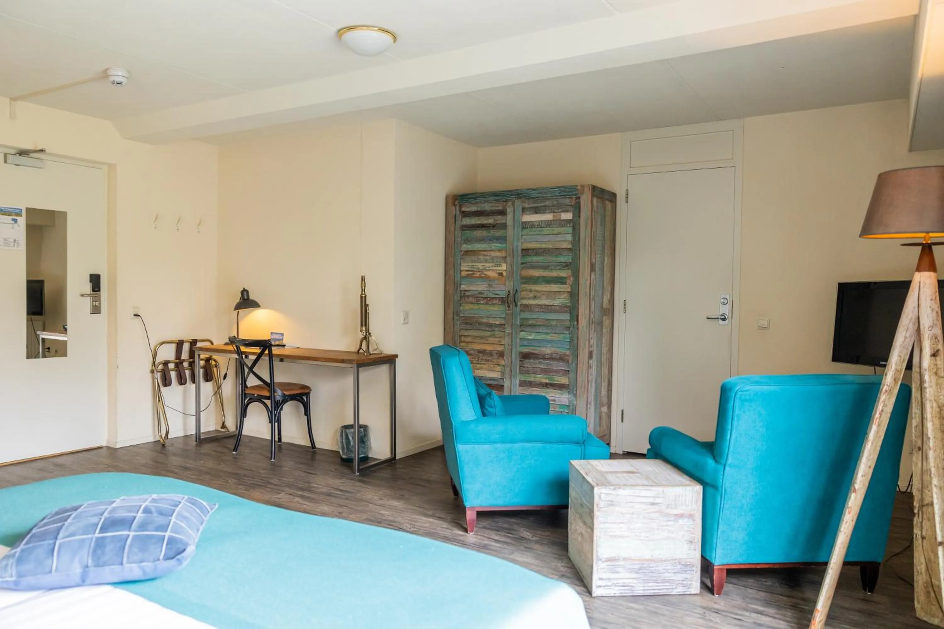 Bedroom in Hotel De Walvisvaarder