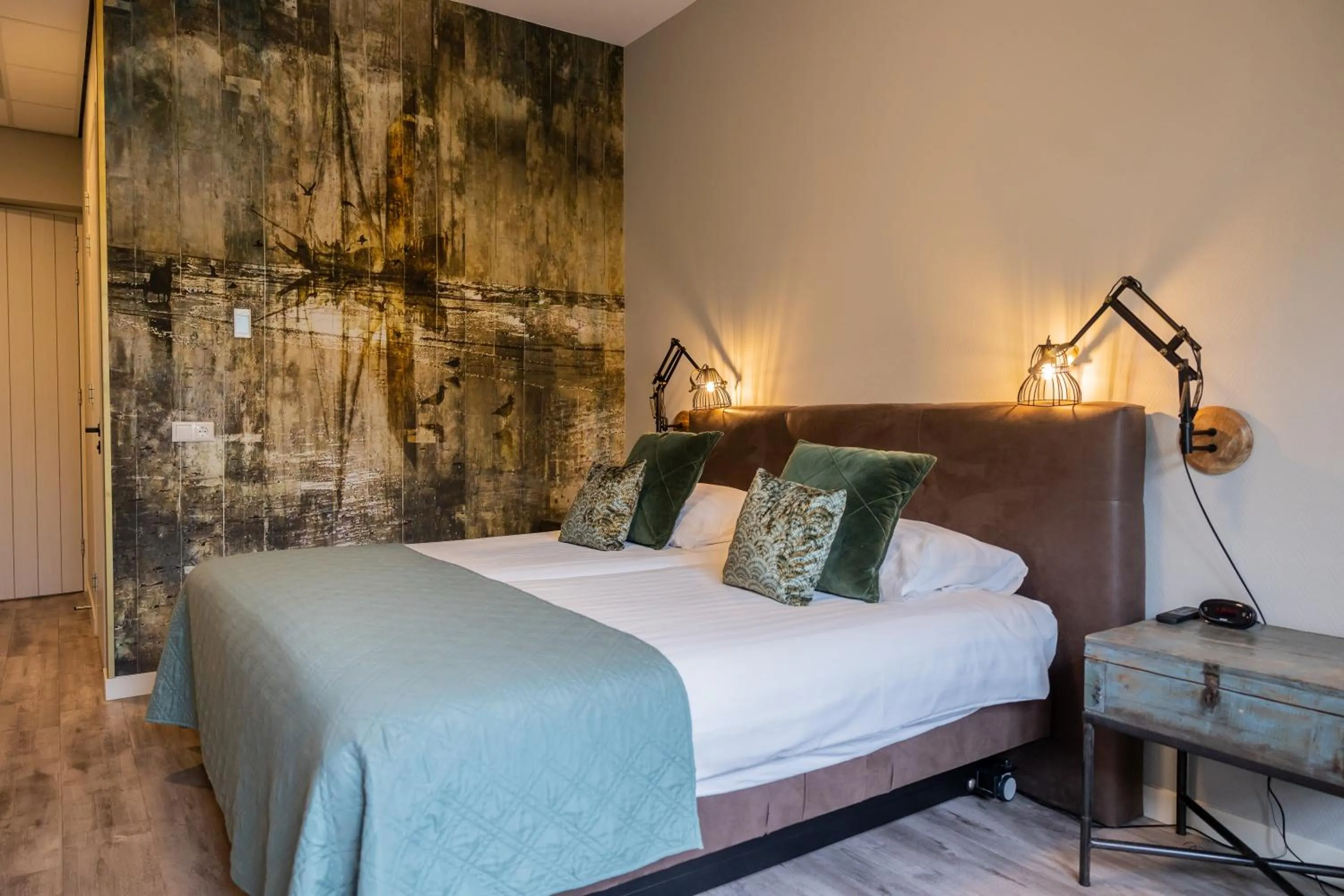 Bedroom, Bed in Hotel De Walvisvaarder