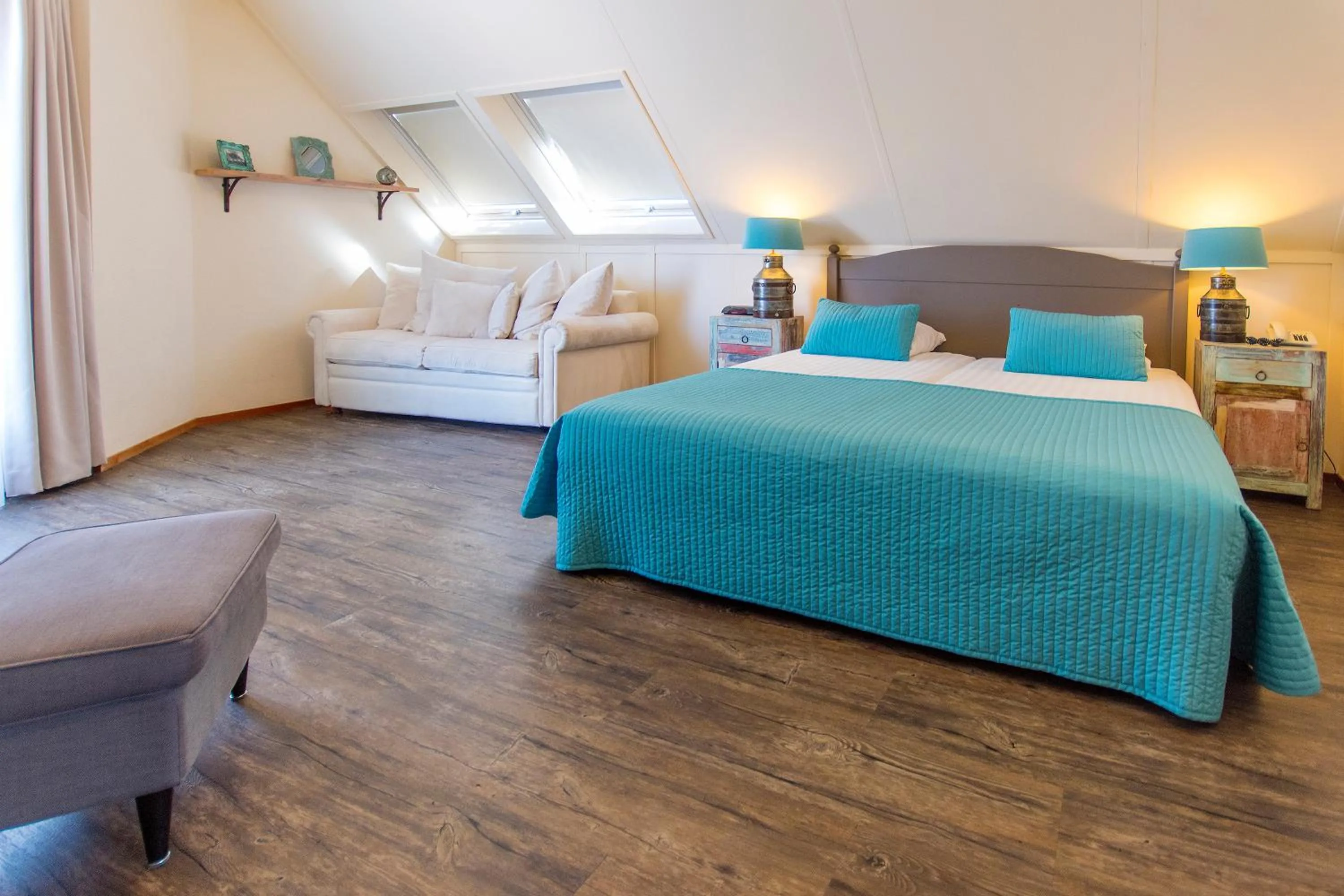 Bedroom, Bed in Hotel De Walvisvaarder