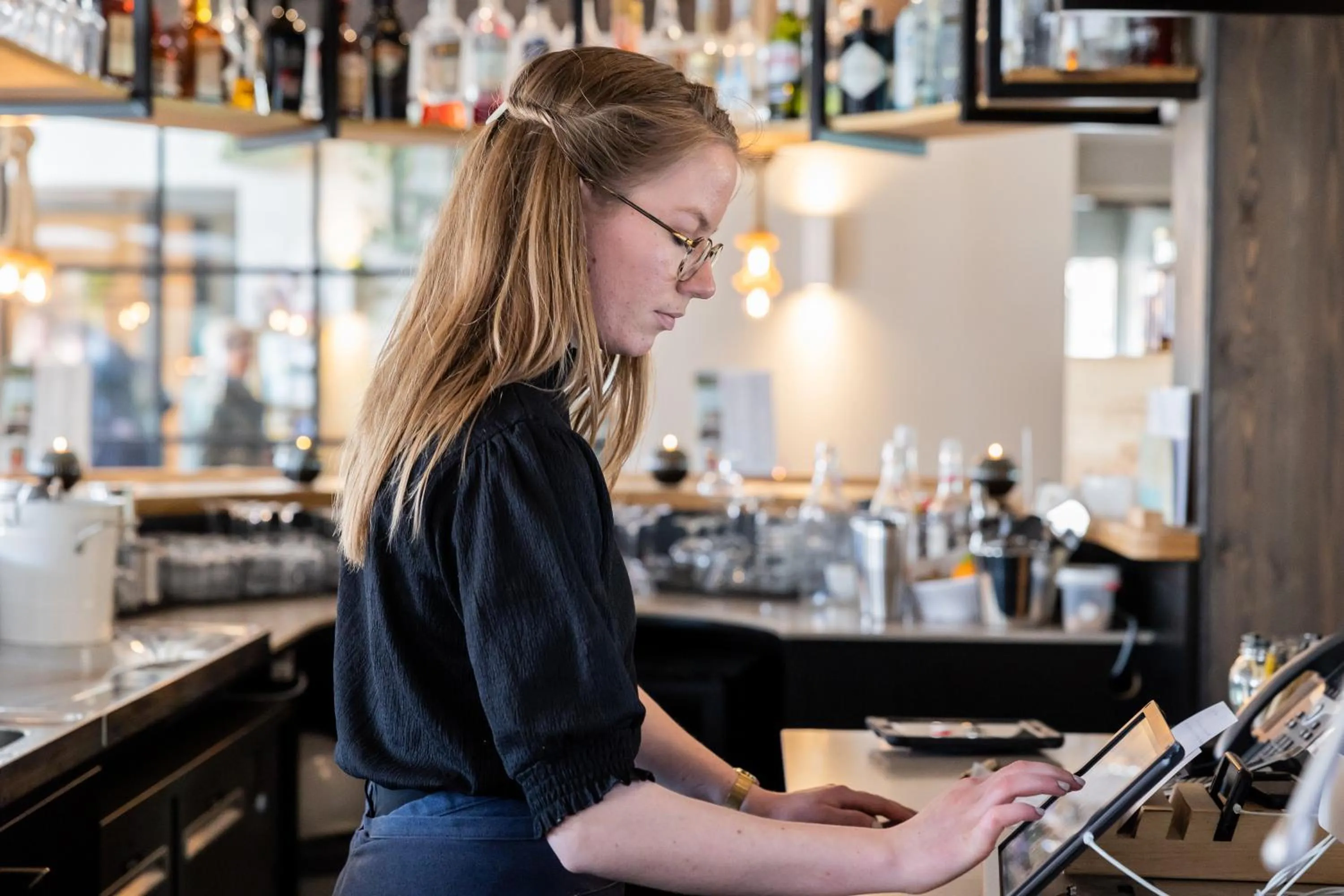 Lounge or bar in Hotel De Walvisvaarder