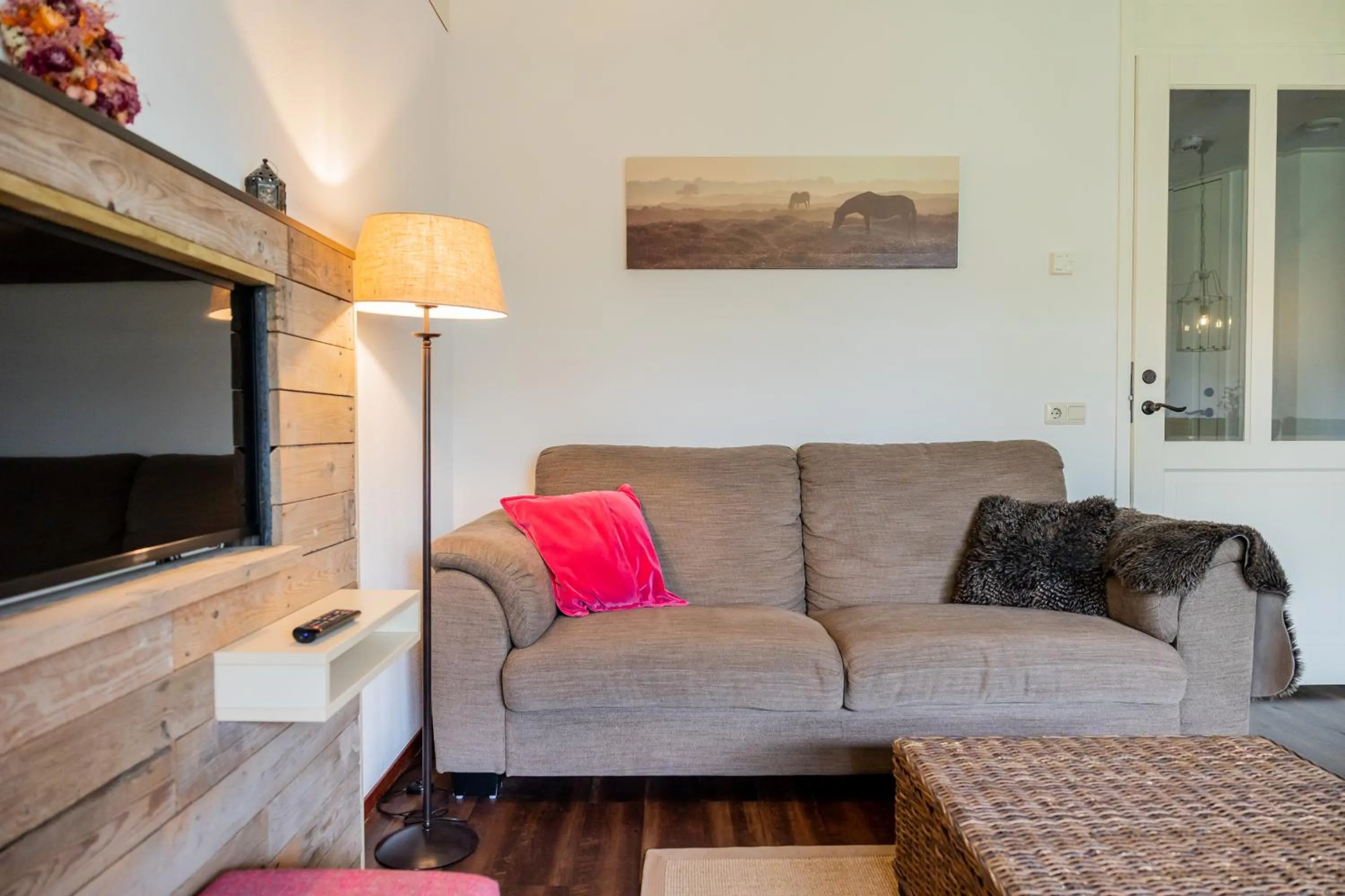 Living room in Hotel De Walvisvaarder