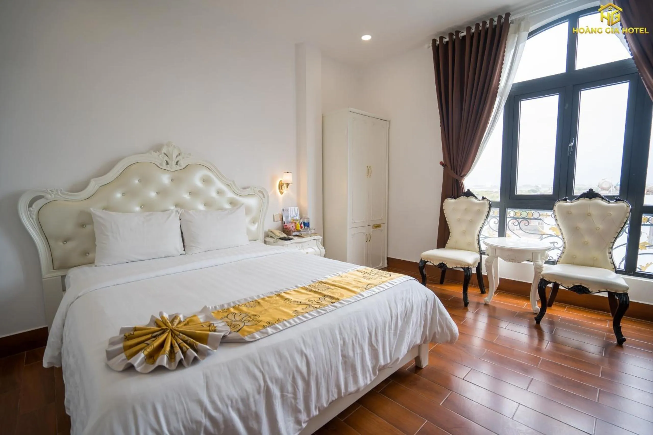 Bed in Hoàng Gia Hotel Tuy Hoà