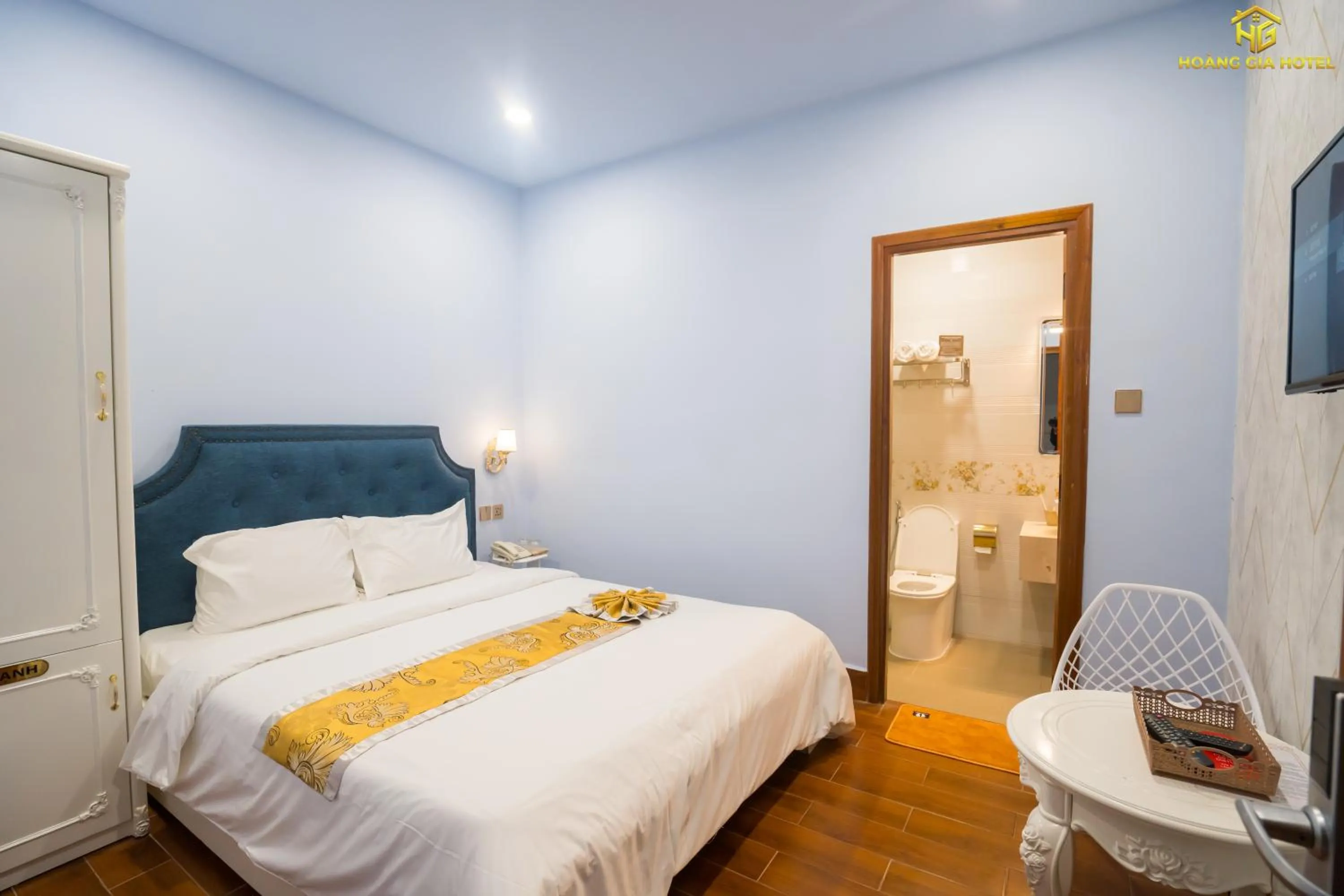 Bed in Hoàng Gia Hotel Tuy Hoà