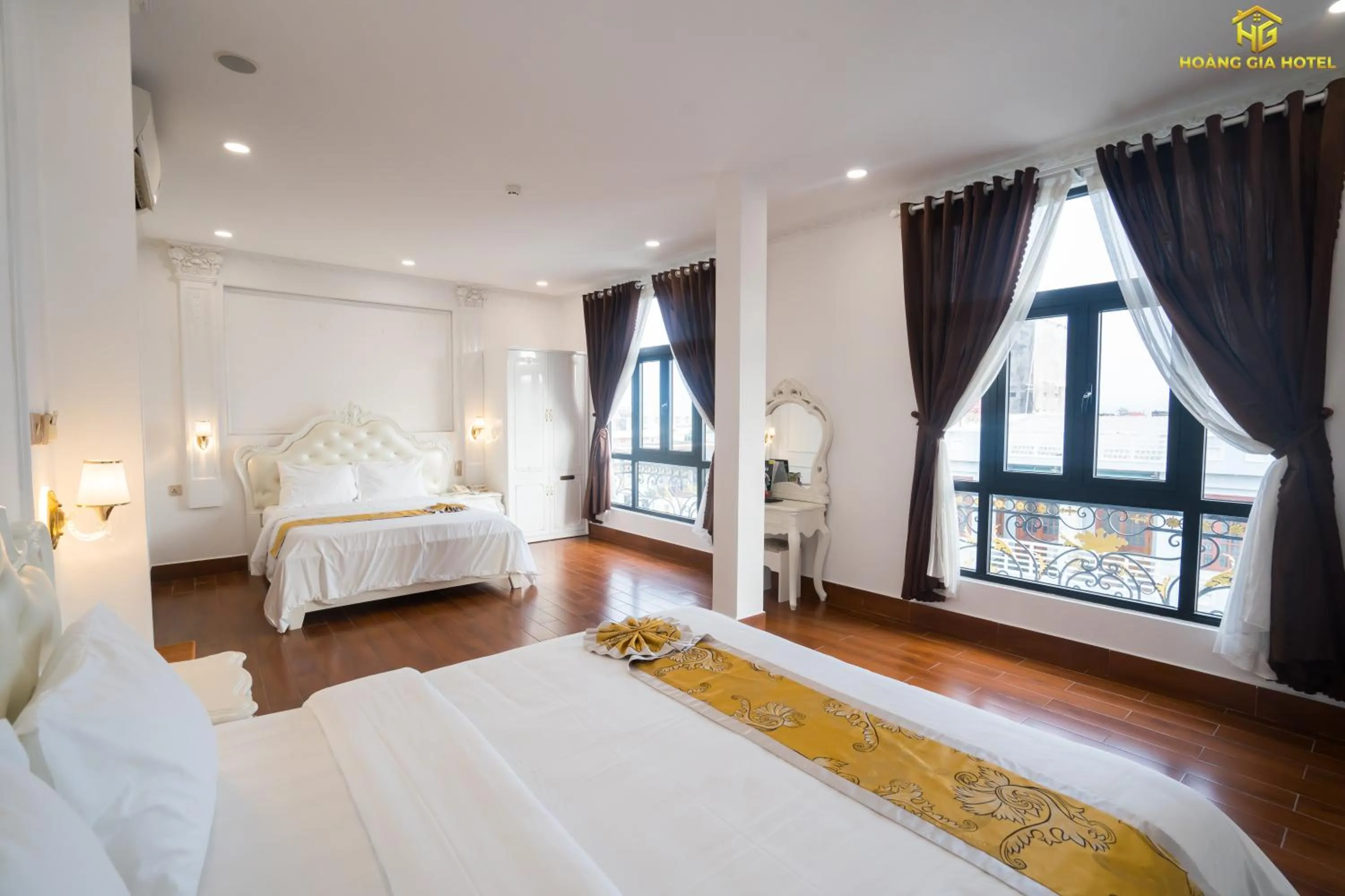 Bed in Hoàng Gia Hotel Tuy Hoà