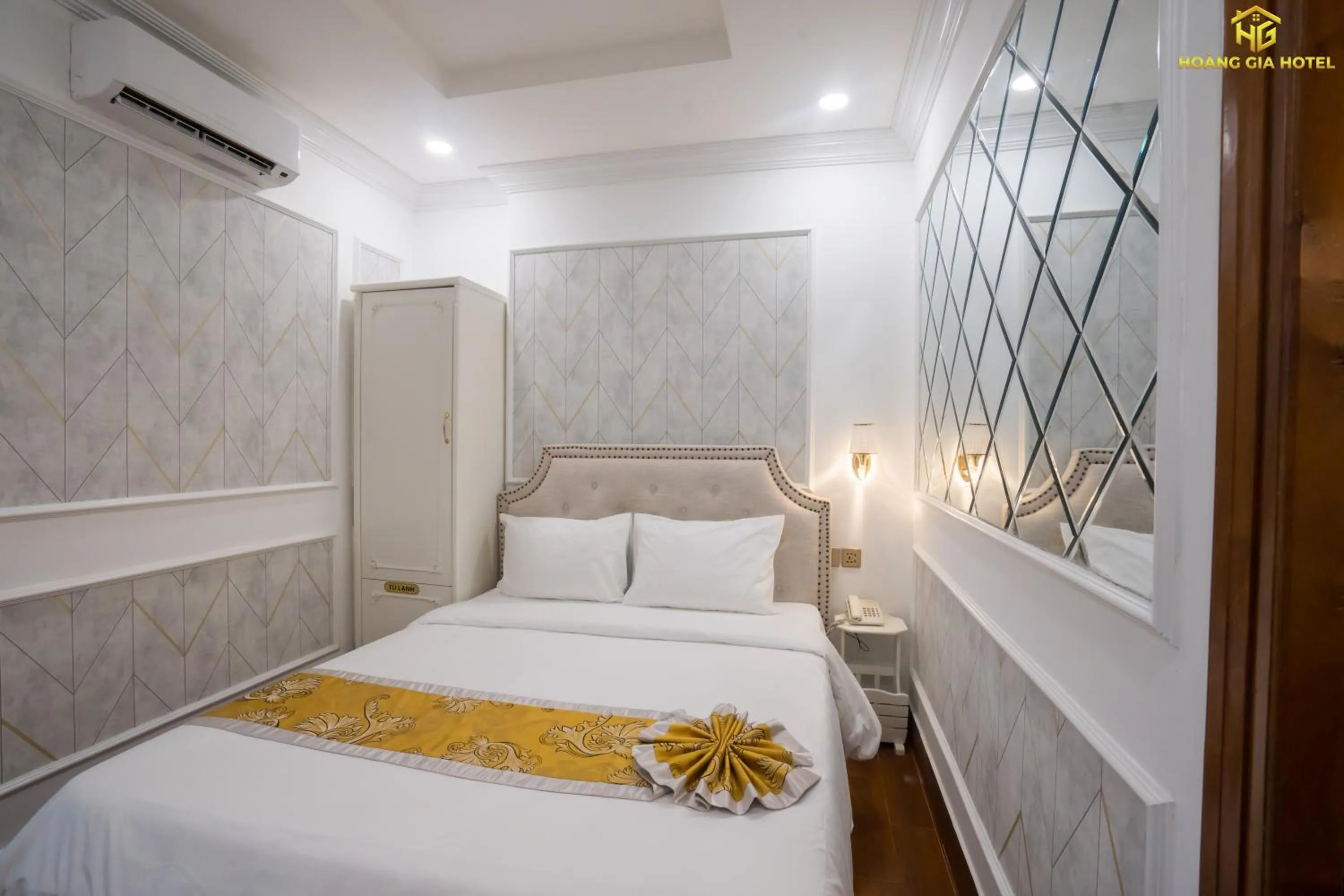 Bed in Hoàng Gia Hotel Tuy Hoà