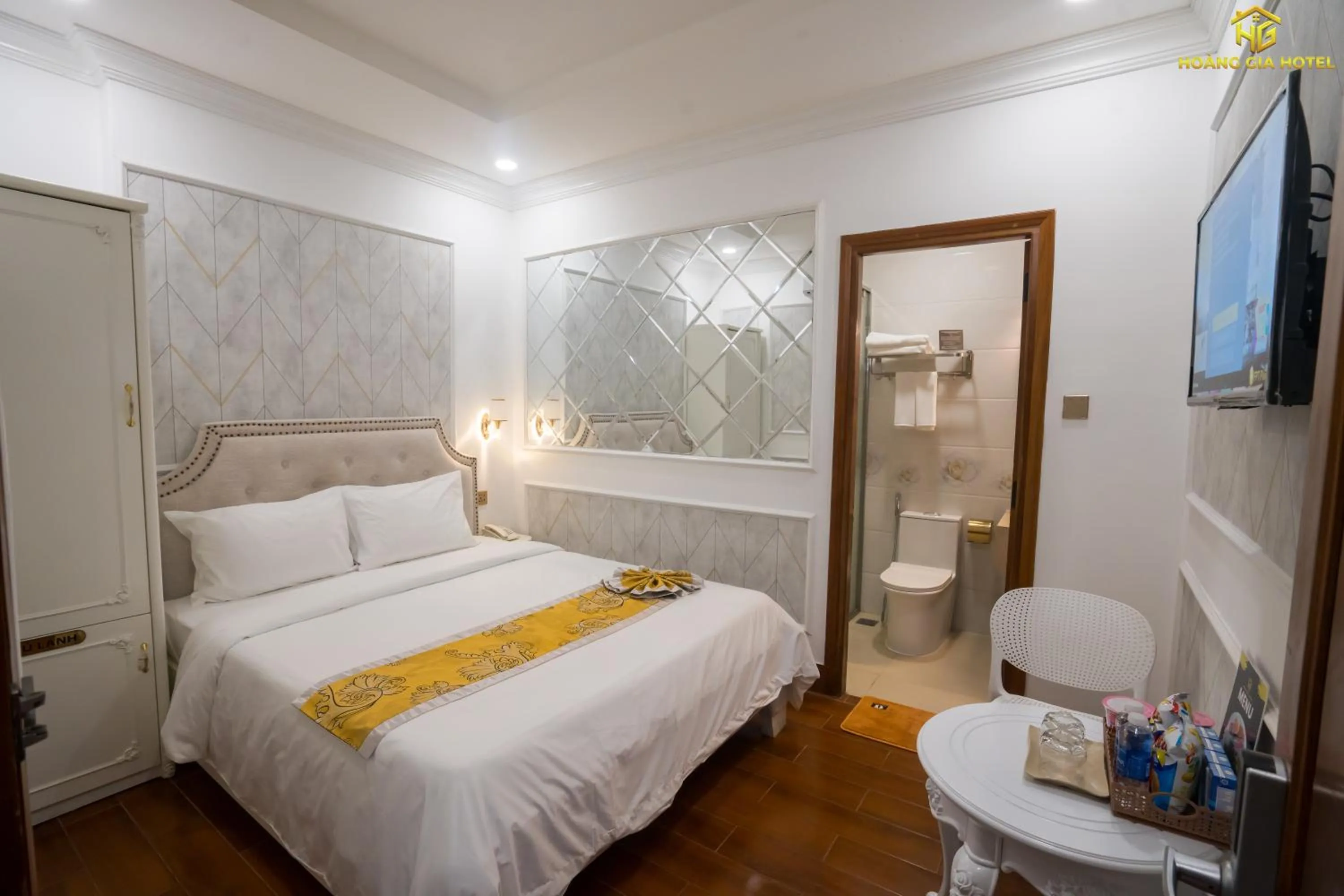 Bed in Hoàng Gia Hotel Tuy Hoà