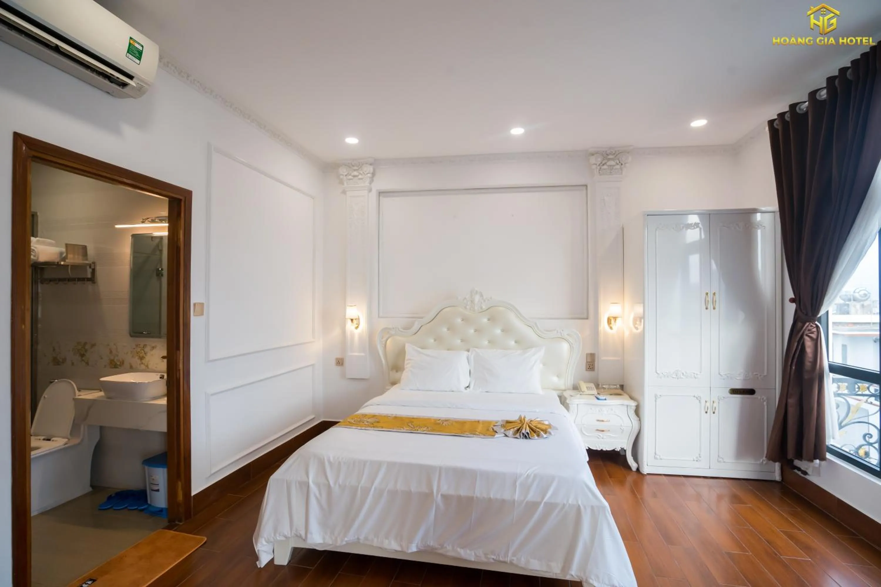 Bed in Hoàng Gia Hotel Tuy Hoà