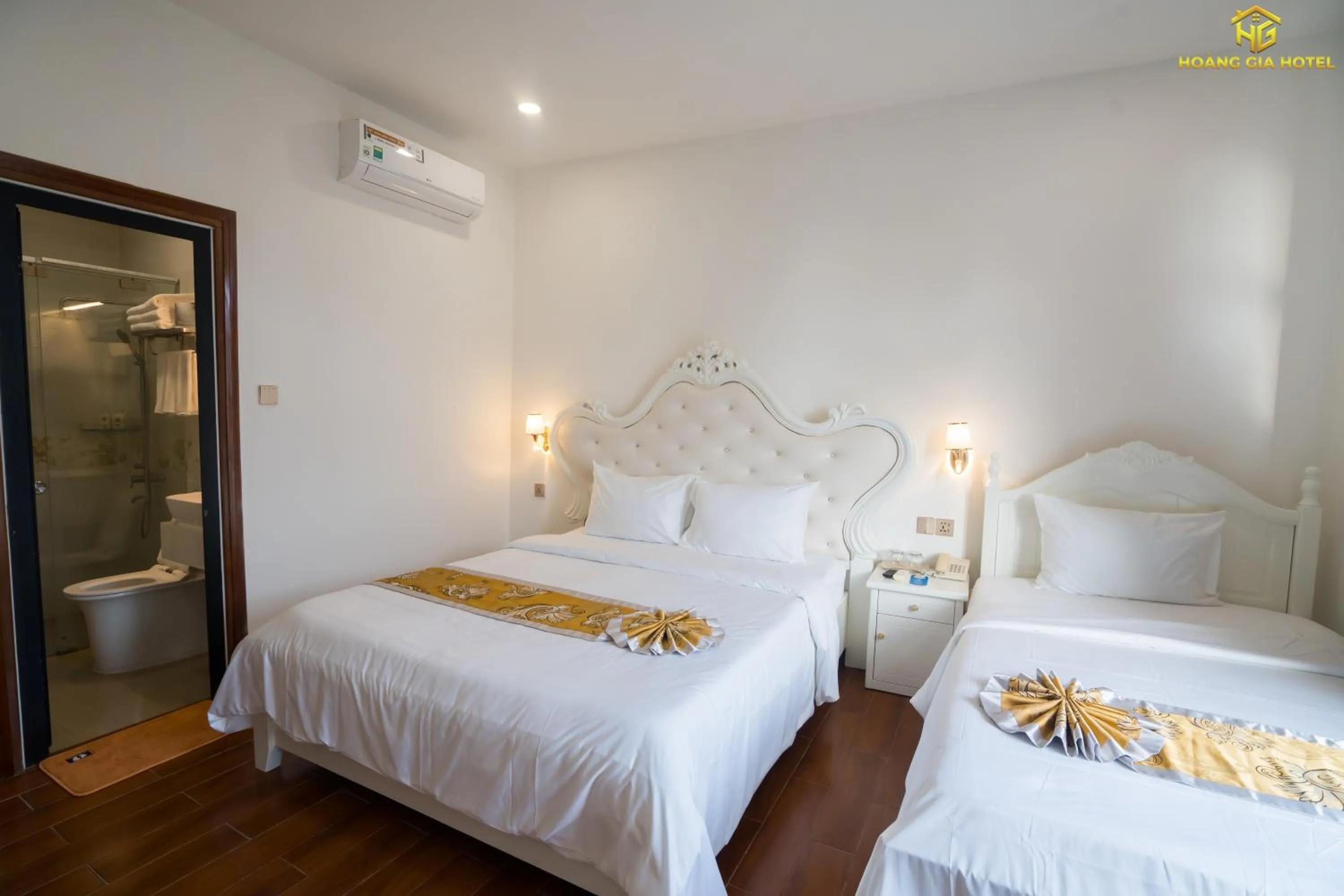 Bed in Hoàng Gia Hotel Tuy Hoà