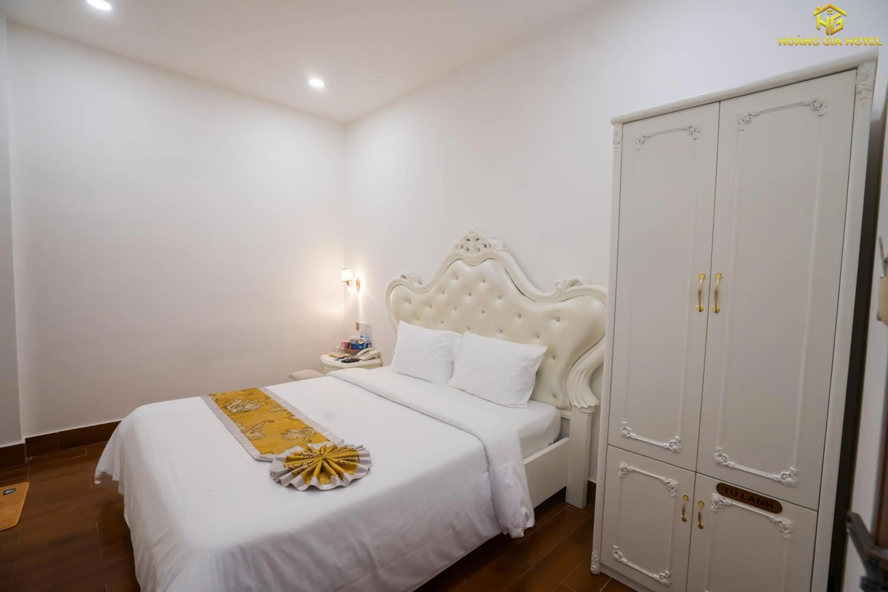 Bed in Hoàng Gia Hotel Tuy Hoà