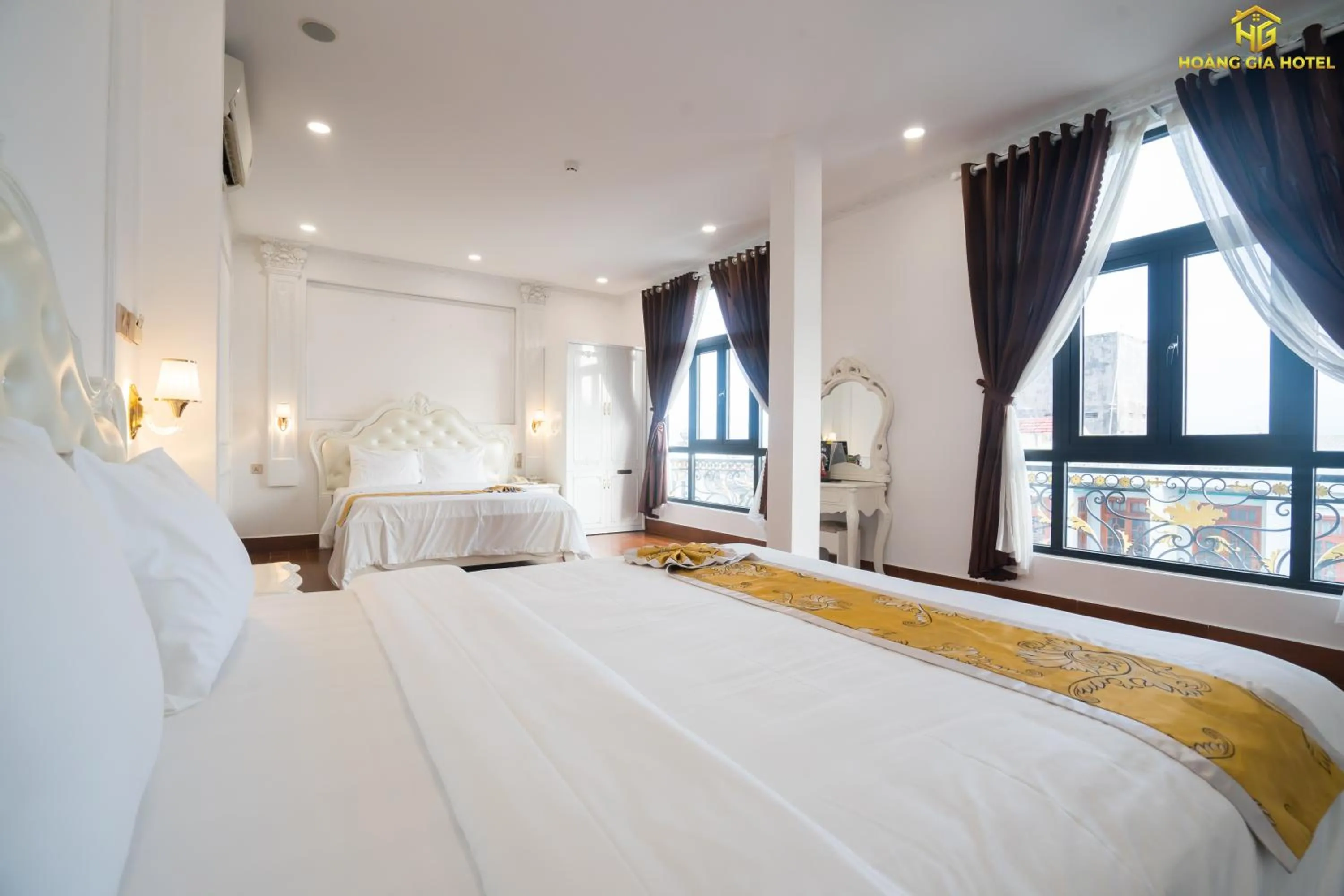 Bed in Hoàng Gia Hotel Tuy Hoà