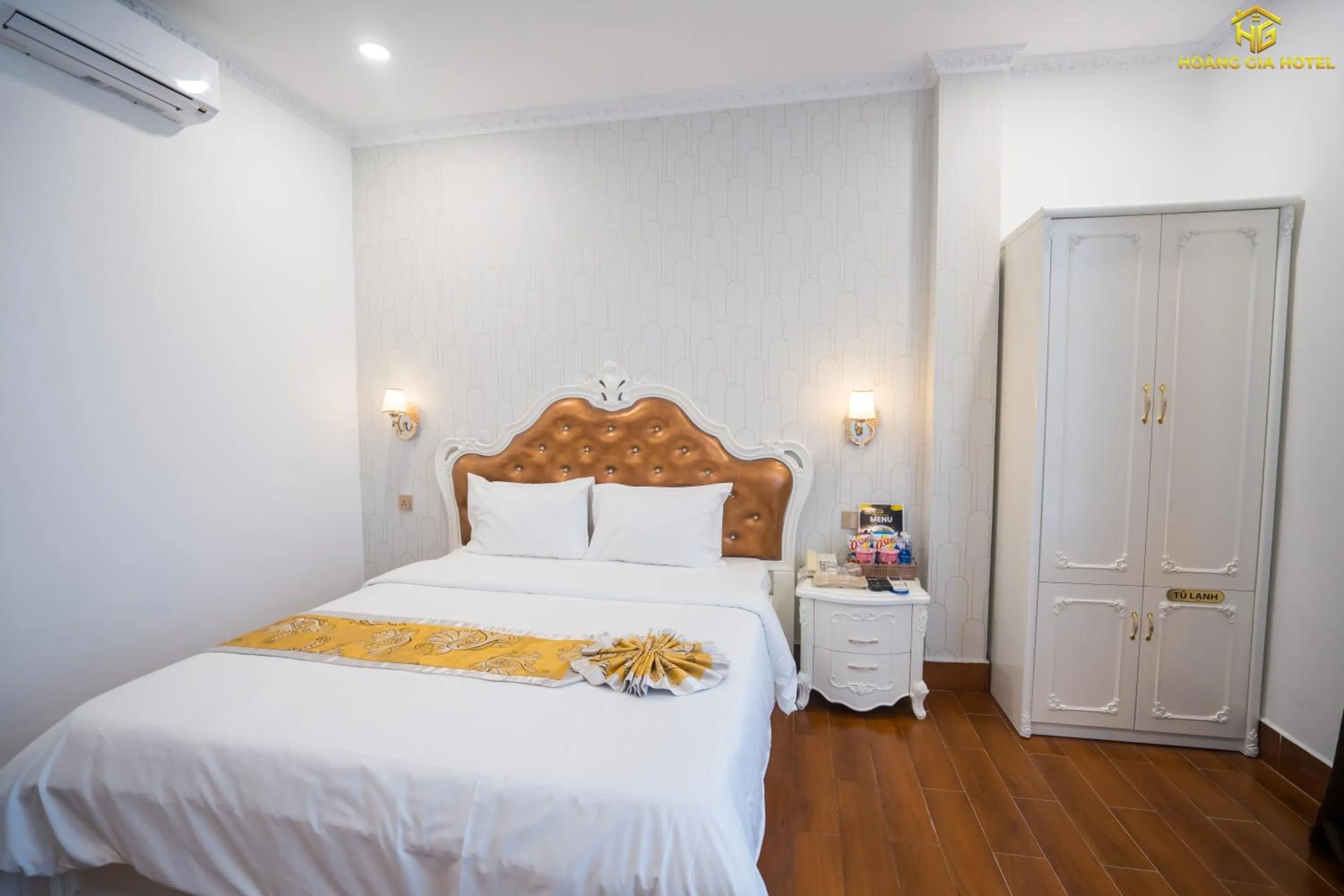 Bed in Hoàng Gia Hotel Tuy Hoà