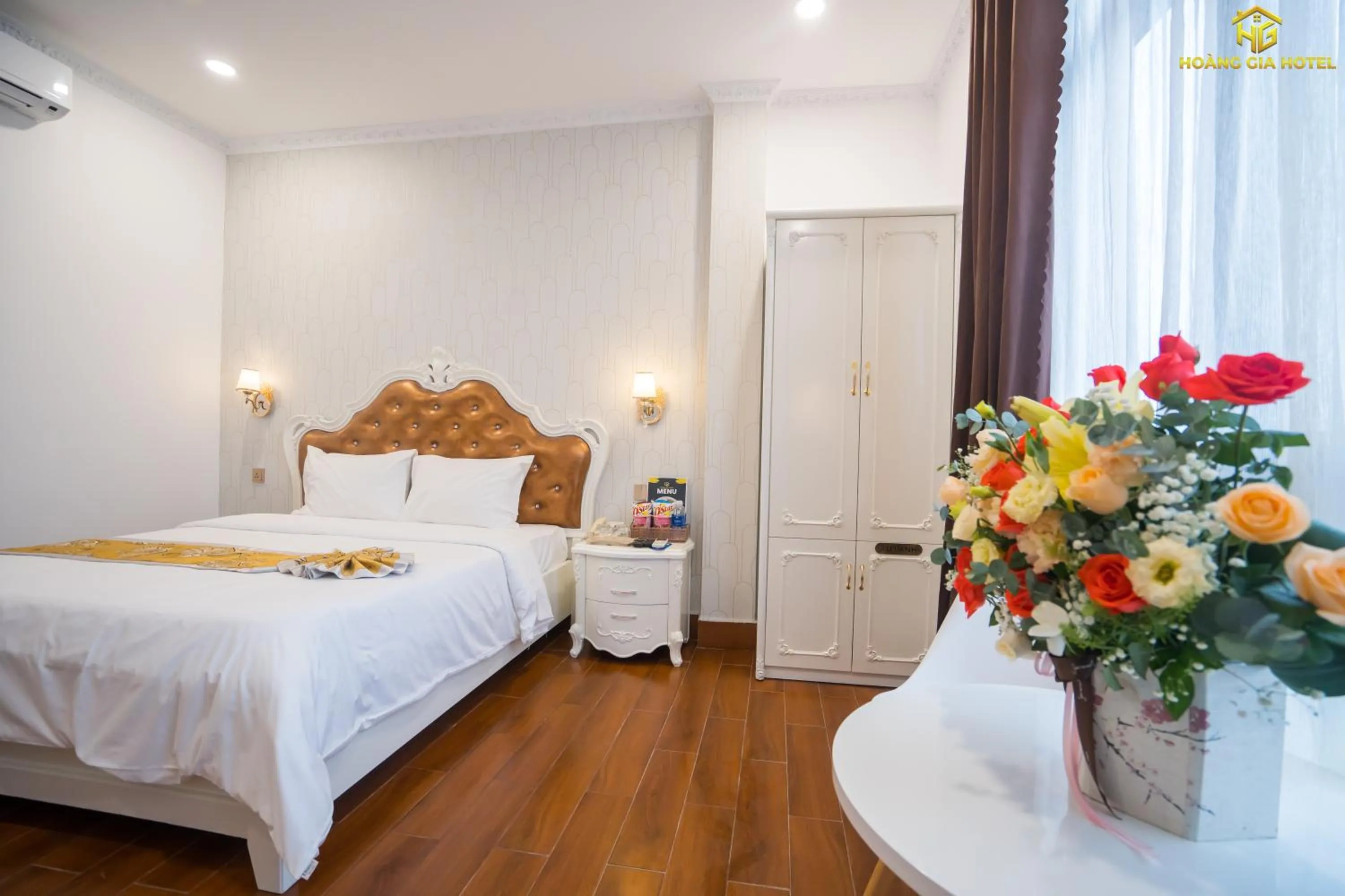 Bed in Hoàng Gia Hotel Tuy Hoà