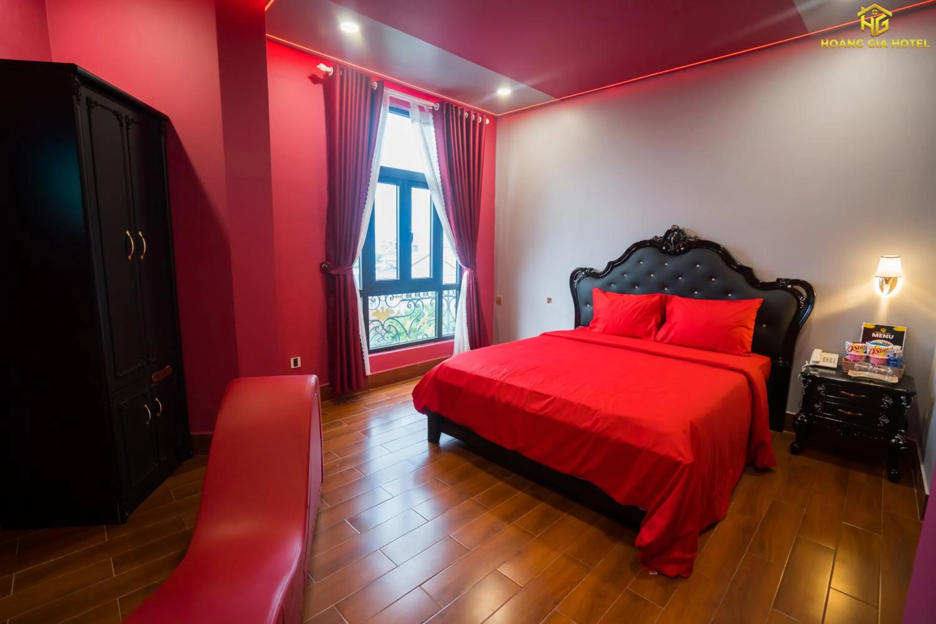 Bed in Hoàng Gia Hotel Tuy Hoà