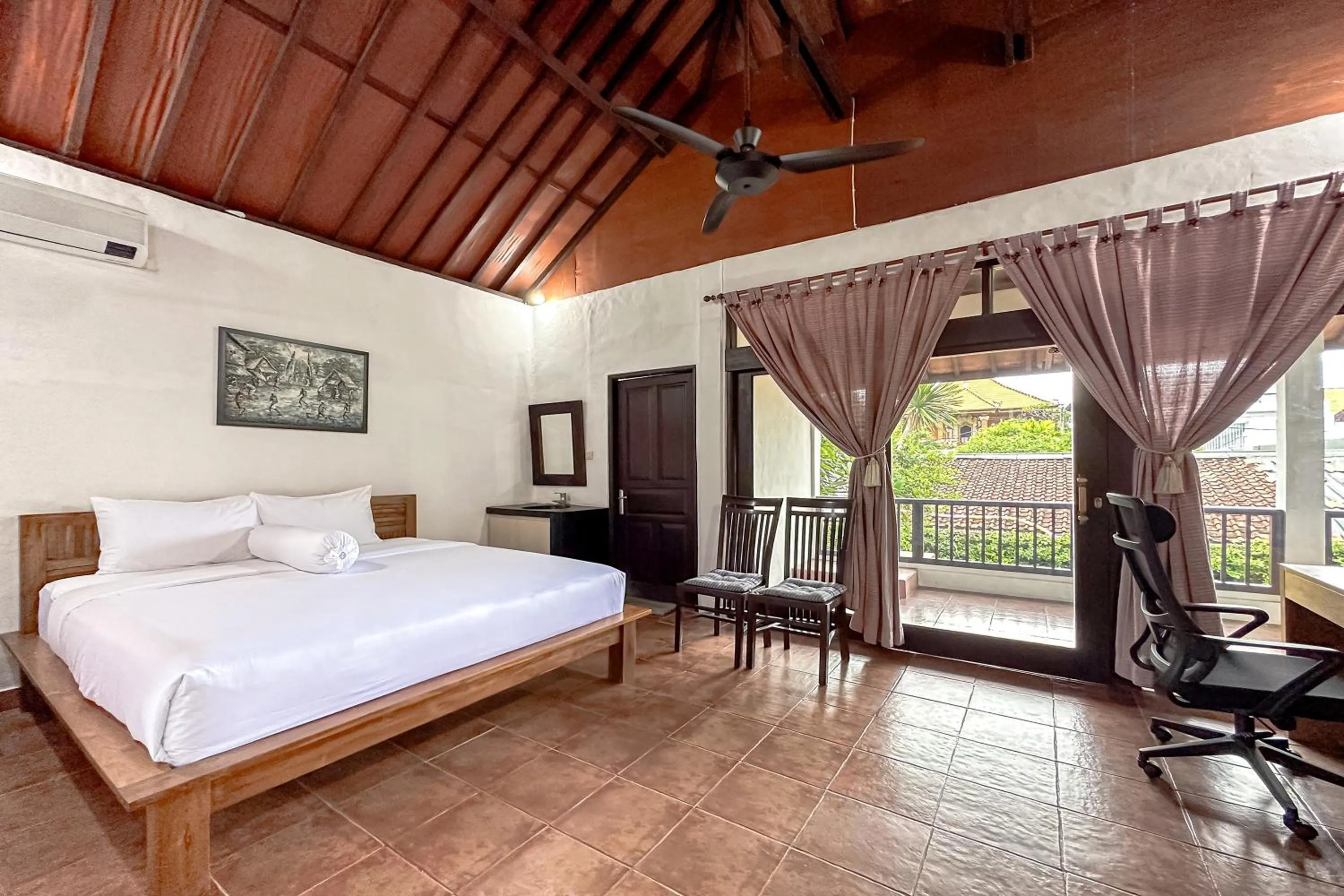 Bedroom, Bed in Villa Rocko