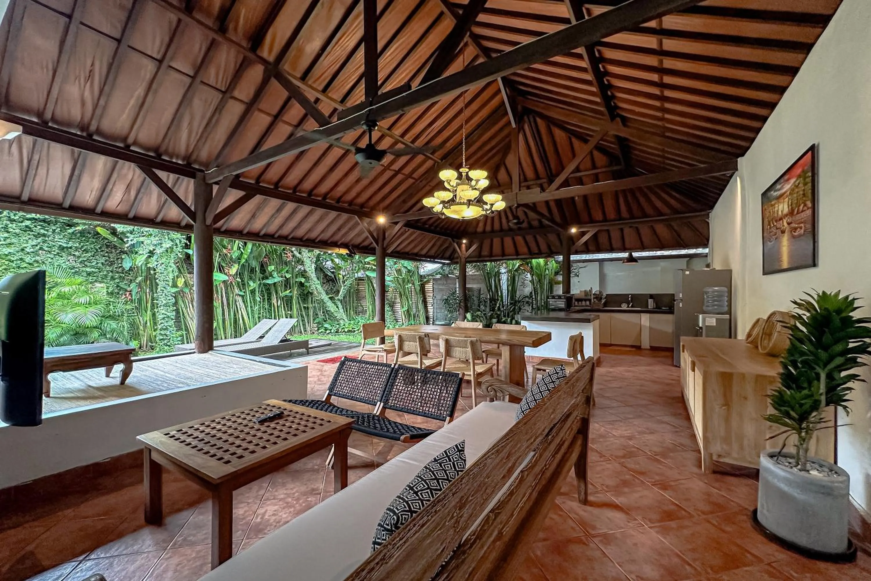 Living room in Villa Rocko