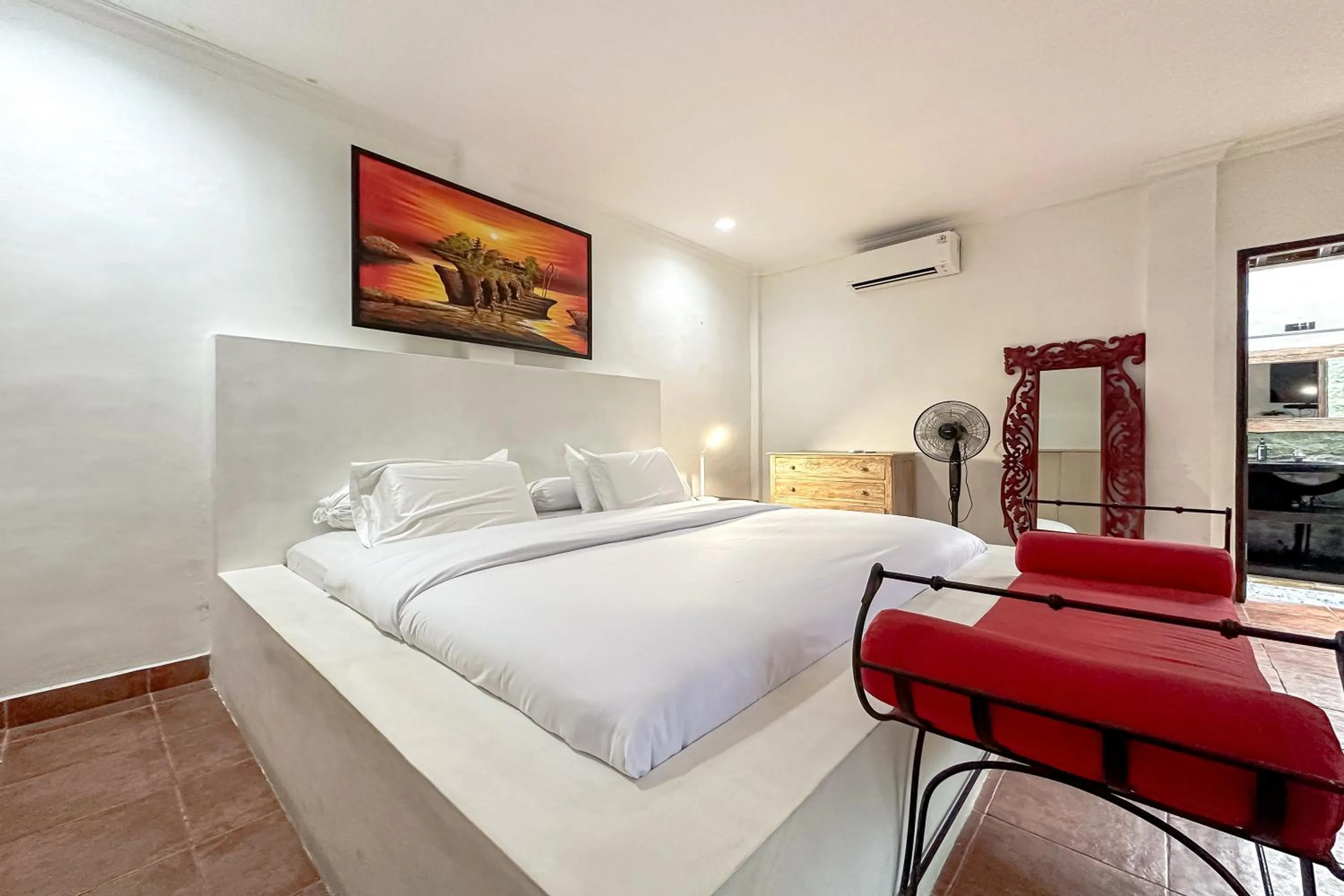 Bedroom, Bed in Villa Rocko