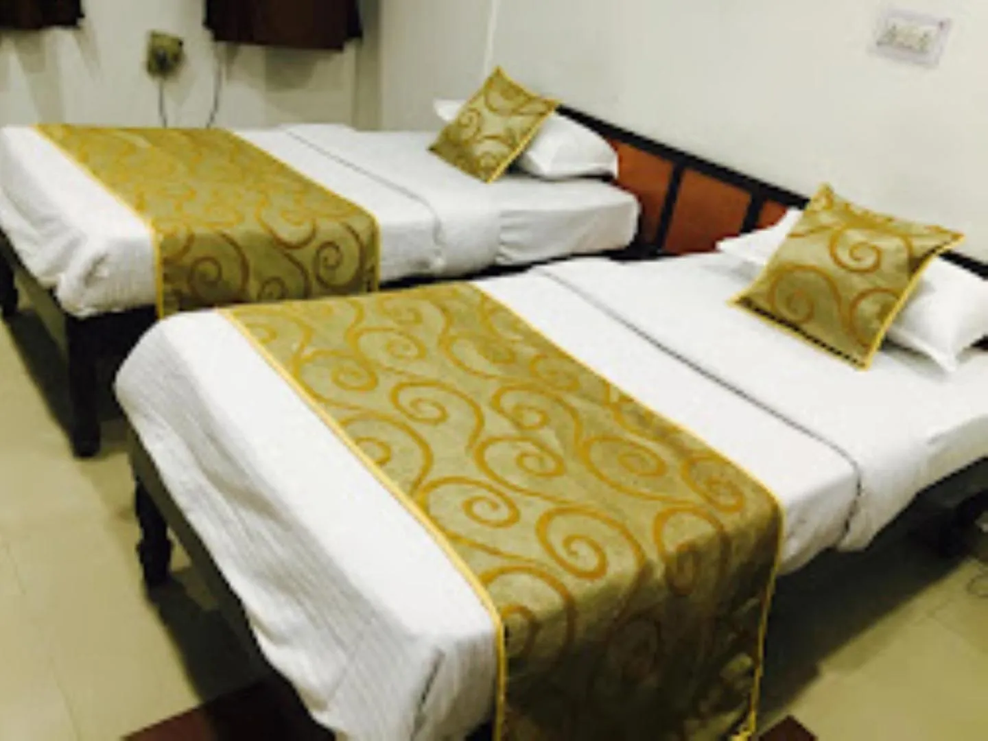 Bed in Hotel Pathik Bhopal , Madhya Pradesh
