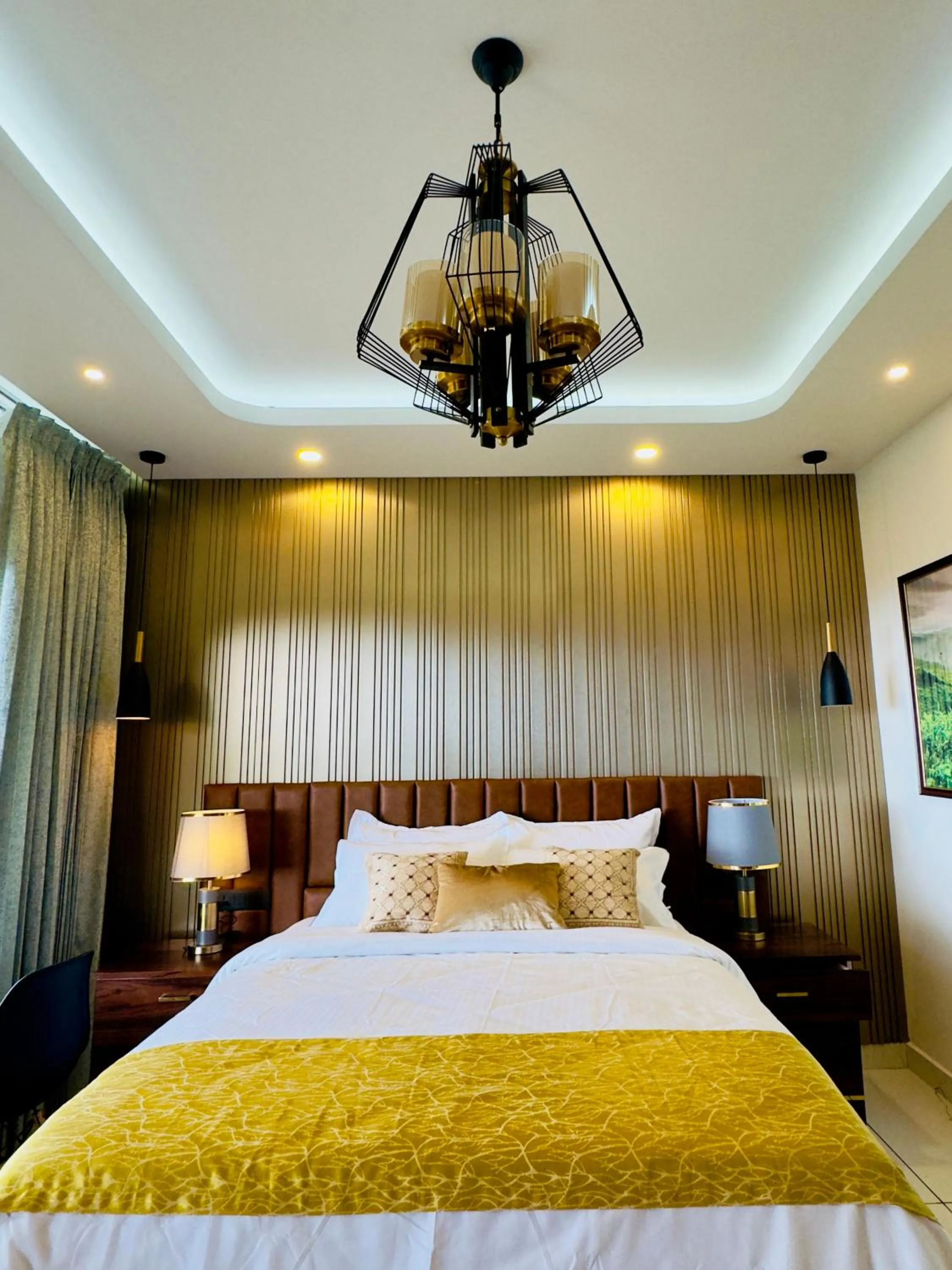 Bed in Misty Wonders