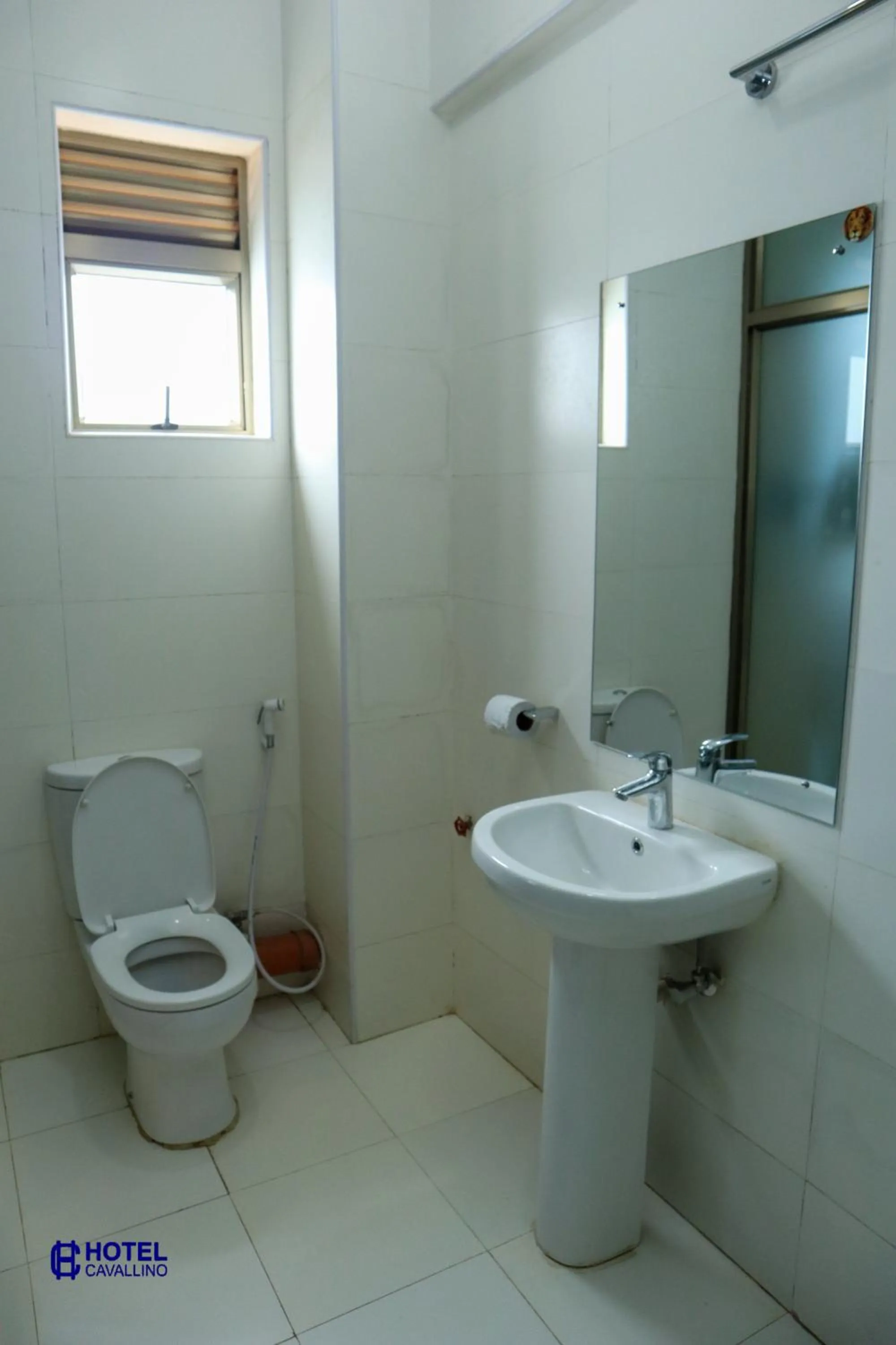 Shower in Hotel Cavallino