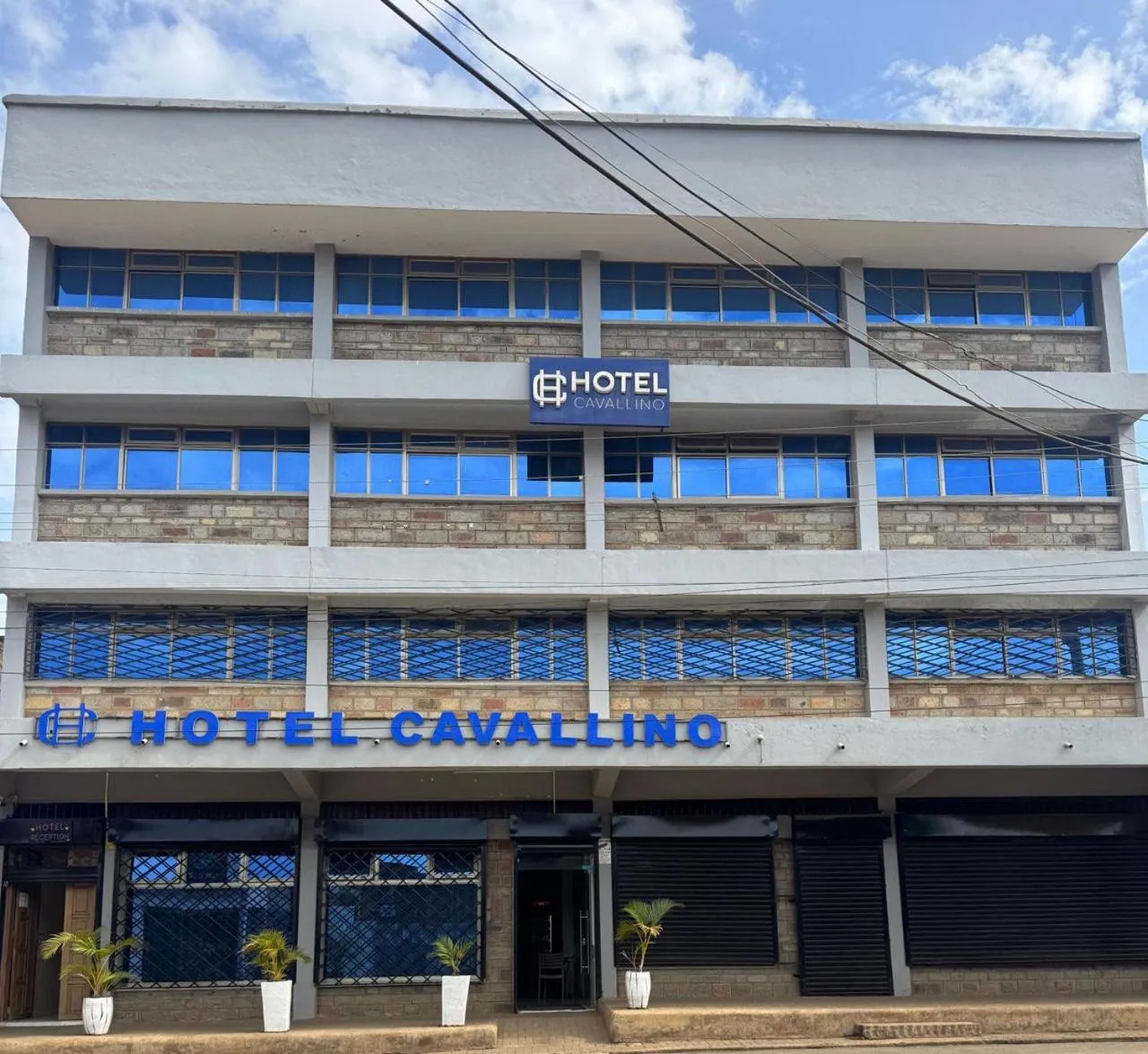 Property building in Hotel Cavallino