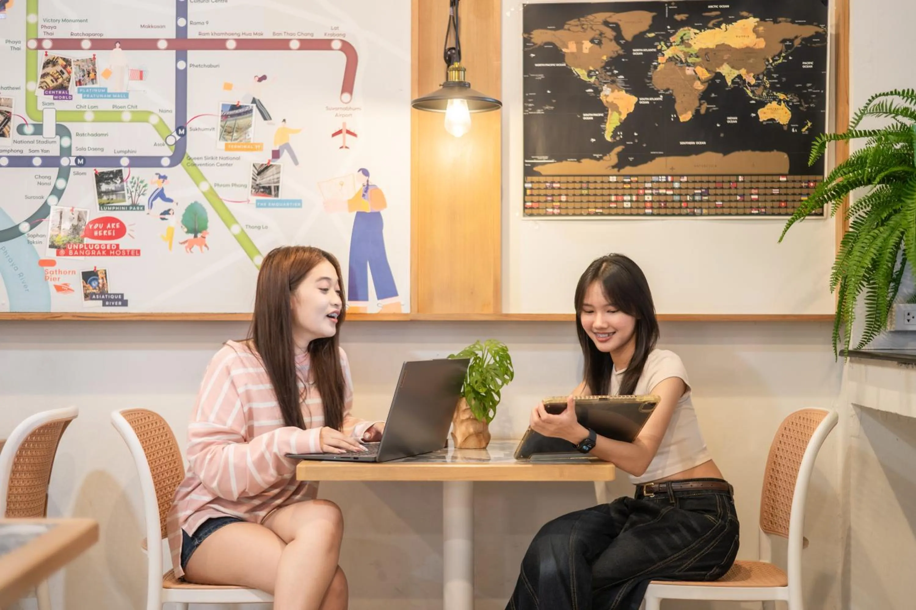 Unplugged at Bangrak Design Hostel