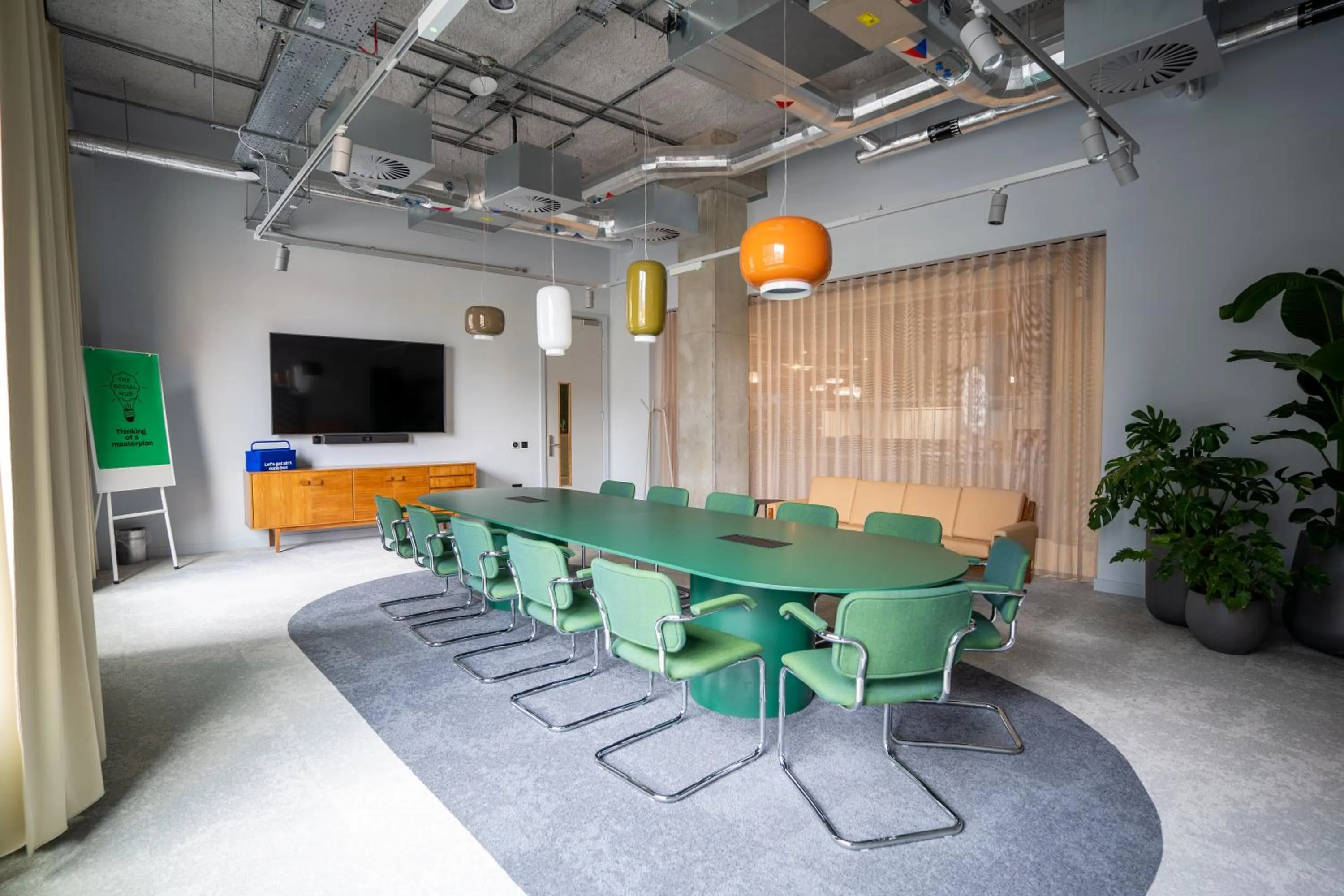 Meeting/conference room in The Social Hub Glasgow