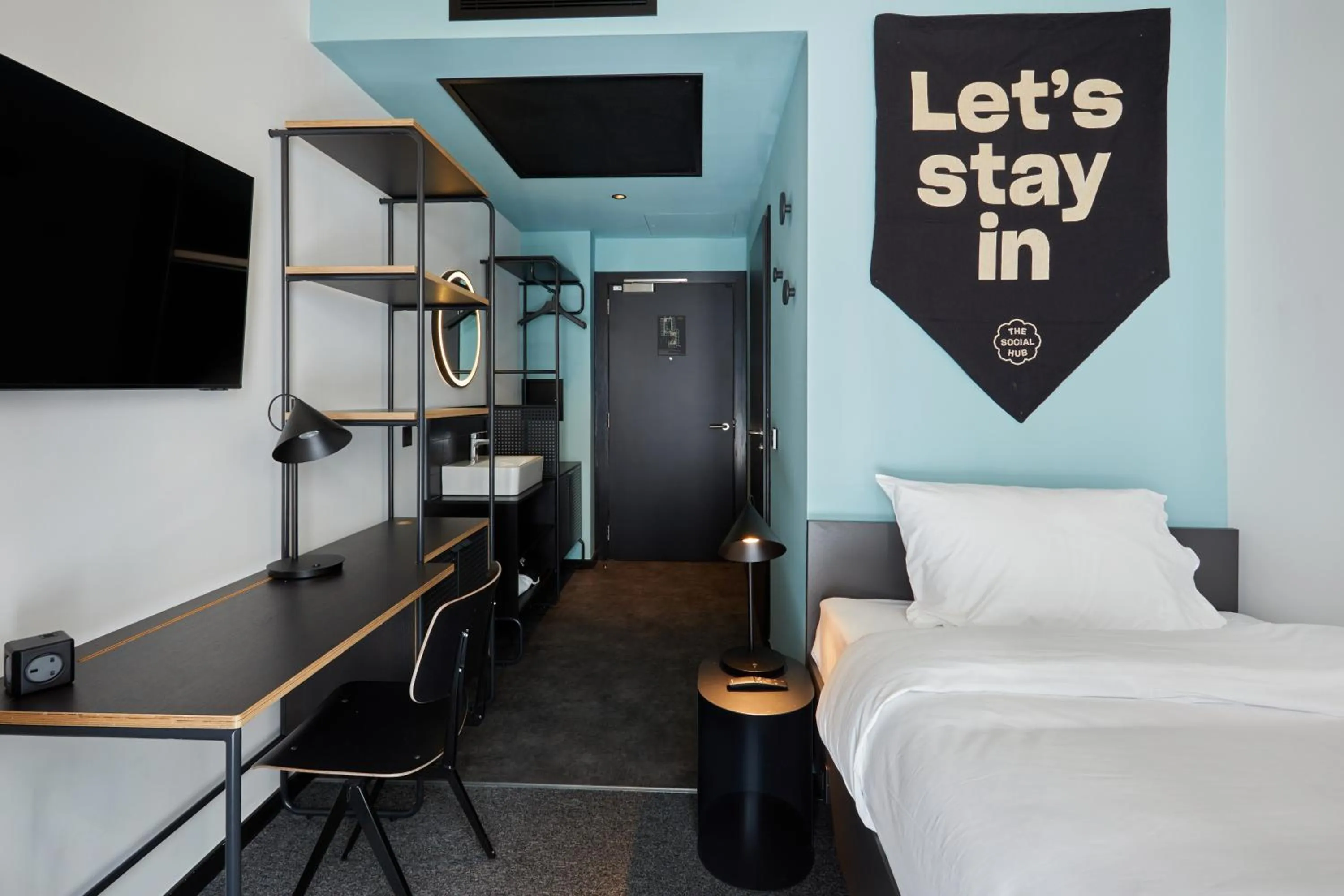 Single Room in The Social Hub Glasgow