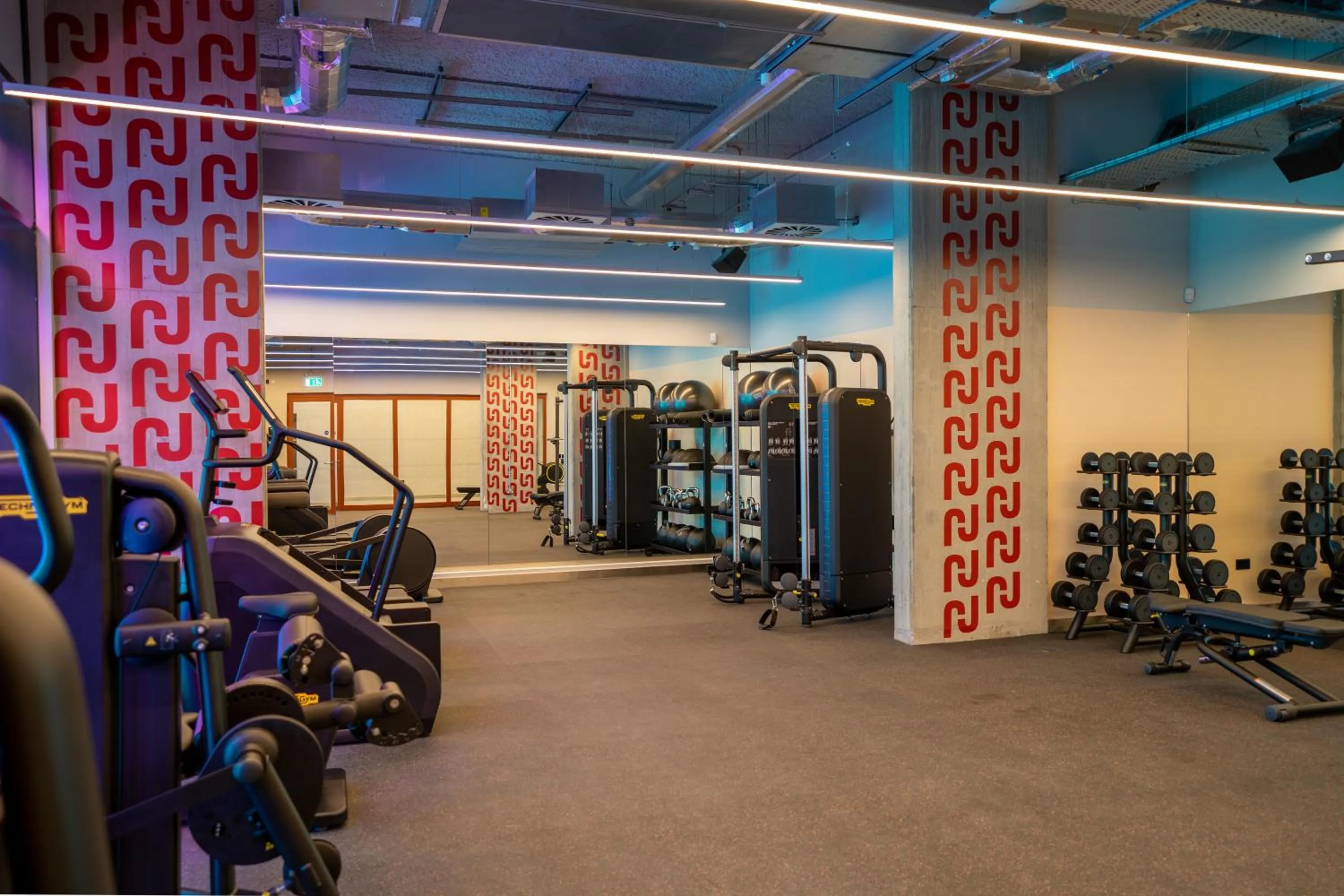 Fitness centre/facilities in The Social Hub Glasgow