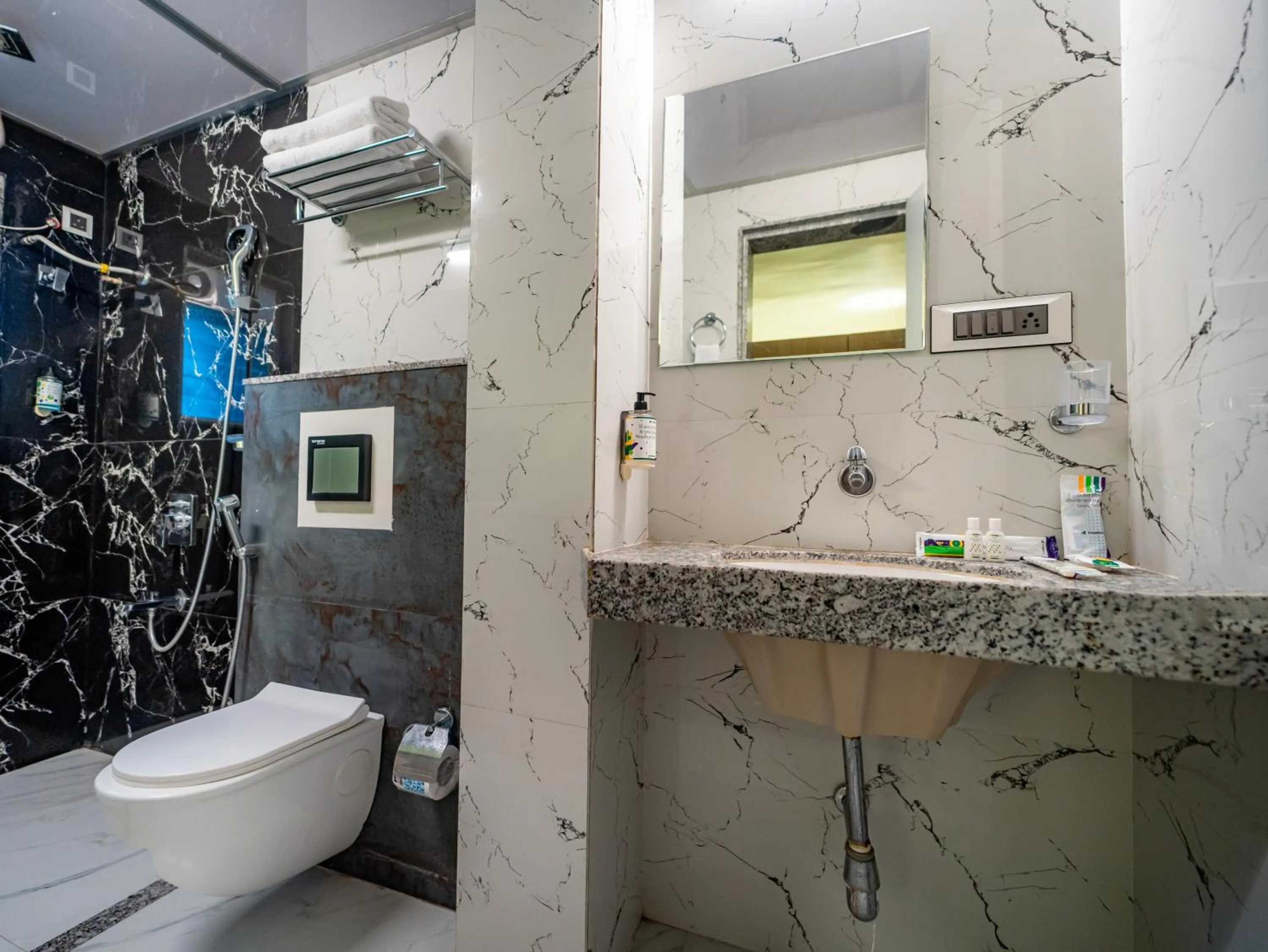 Bathroom in Treebo Sai Rekha Inn