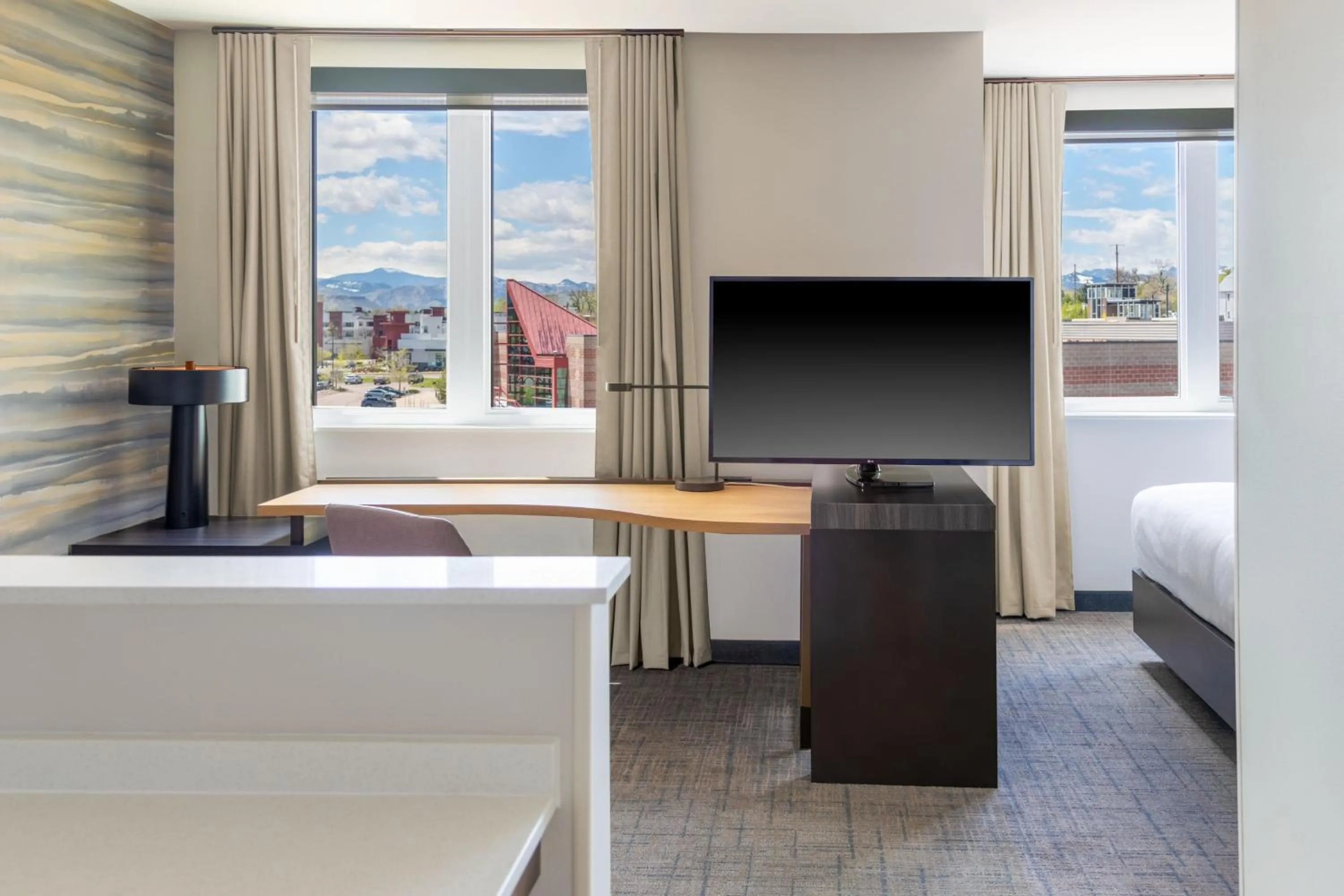 Photo of the whole room, Bed in Residence Inn by Marriott Arvada Denver West