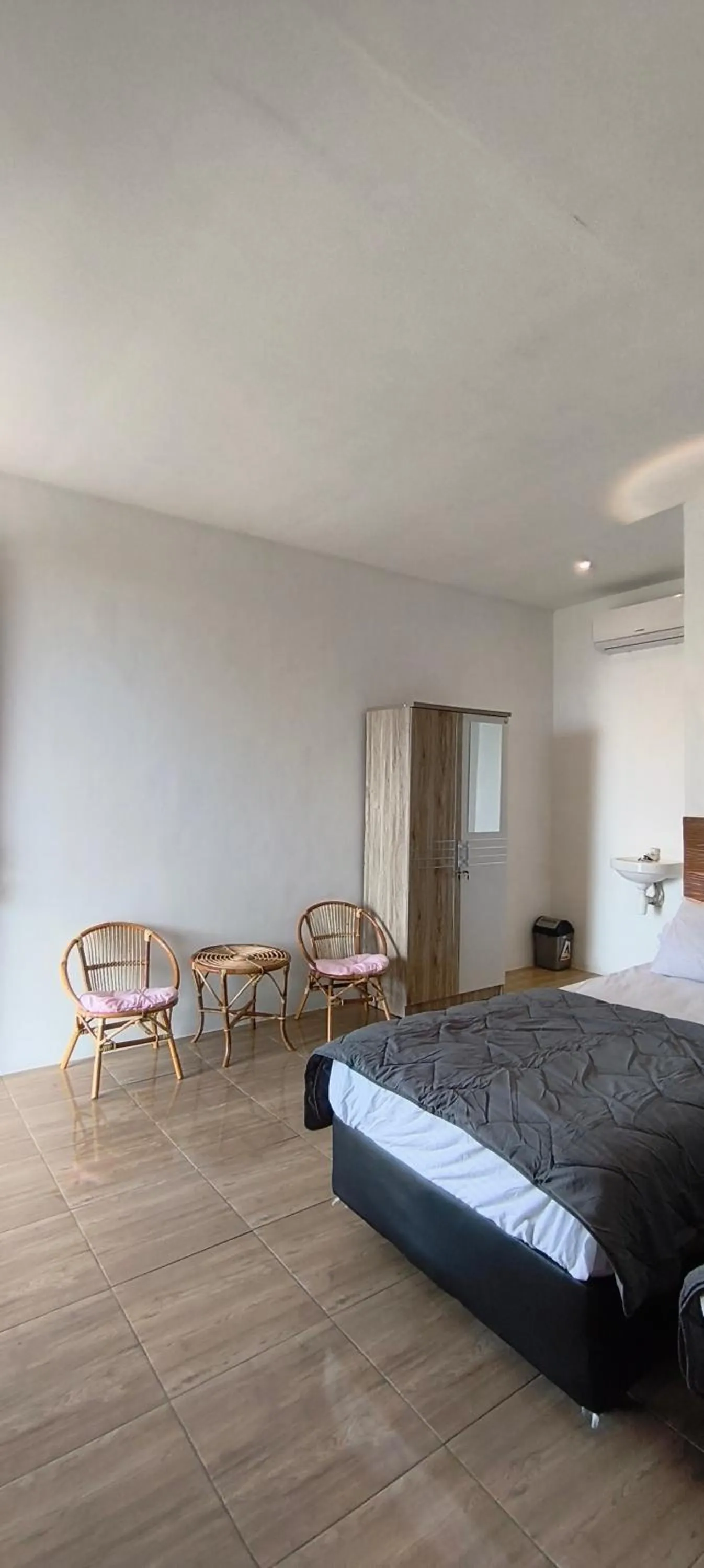 Bed in NK Villa Syariah And Cafe Prigen