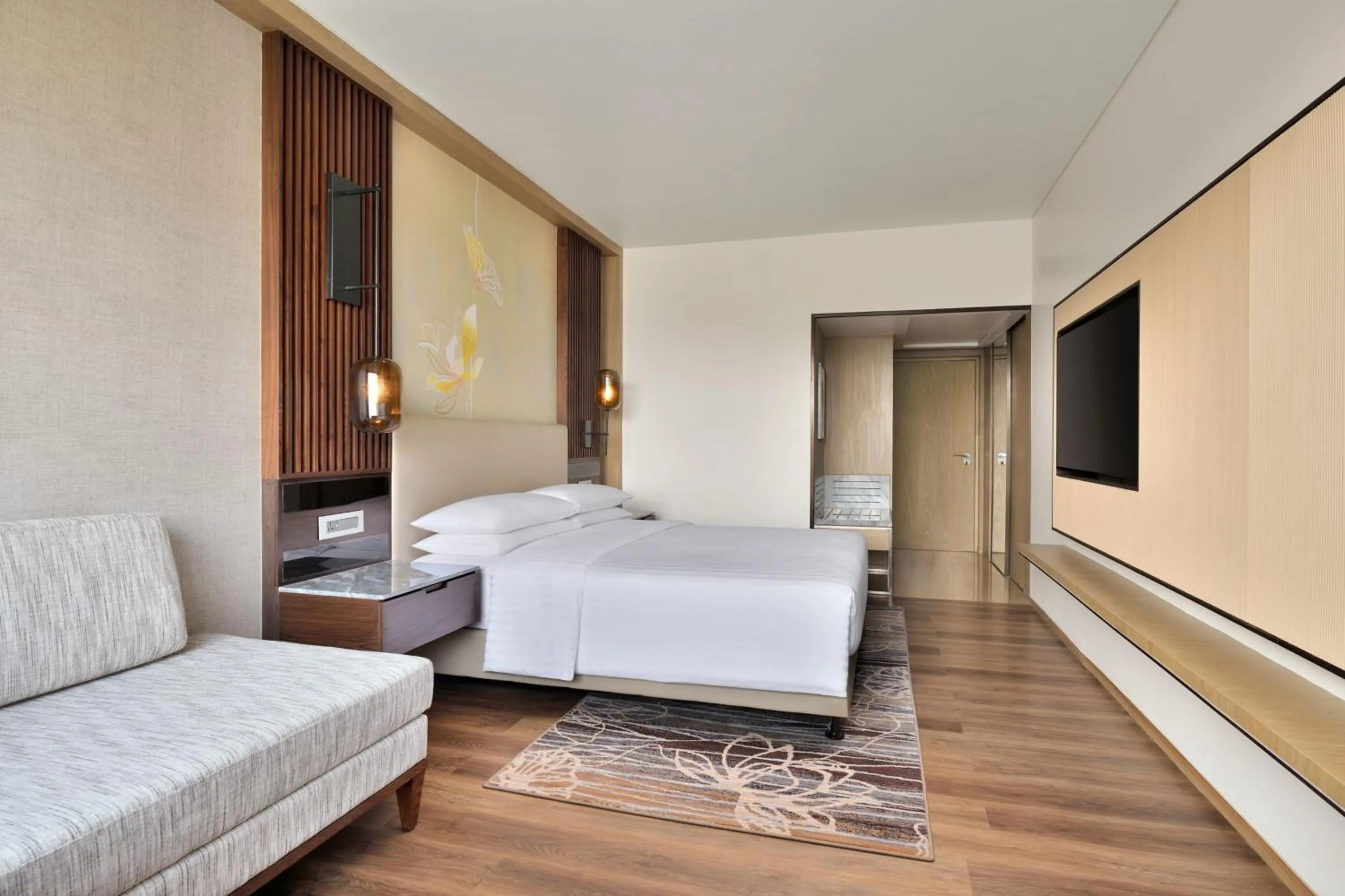 Photo of the whole room, Bed in Courtyard by Marriott Gorakhpur
