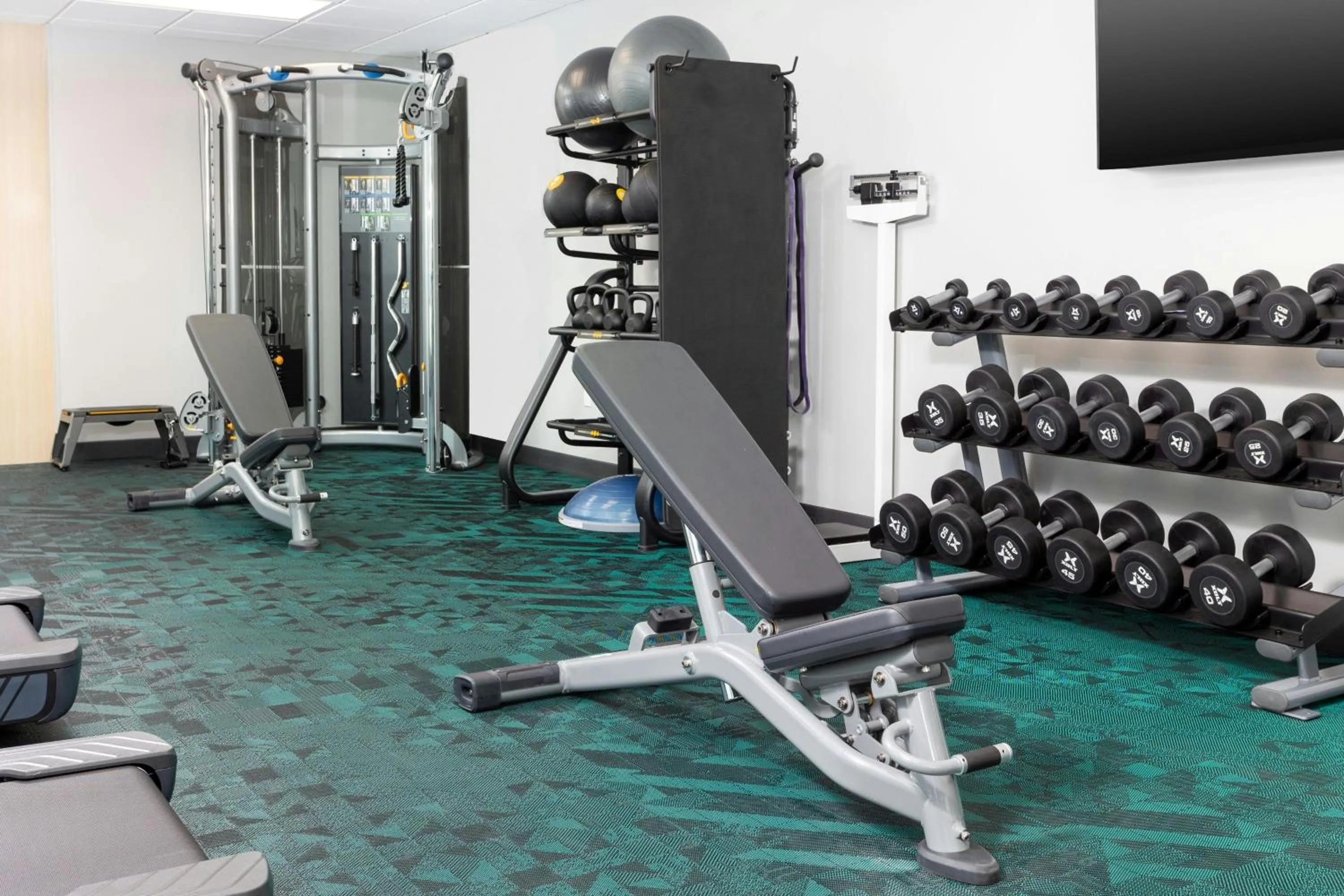 Fitness centre/facilities in TownePlace Suites by Marriott Monrovia