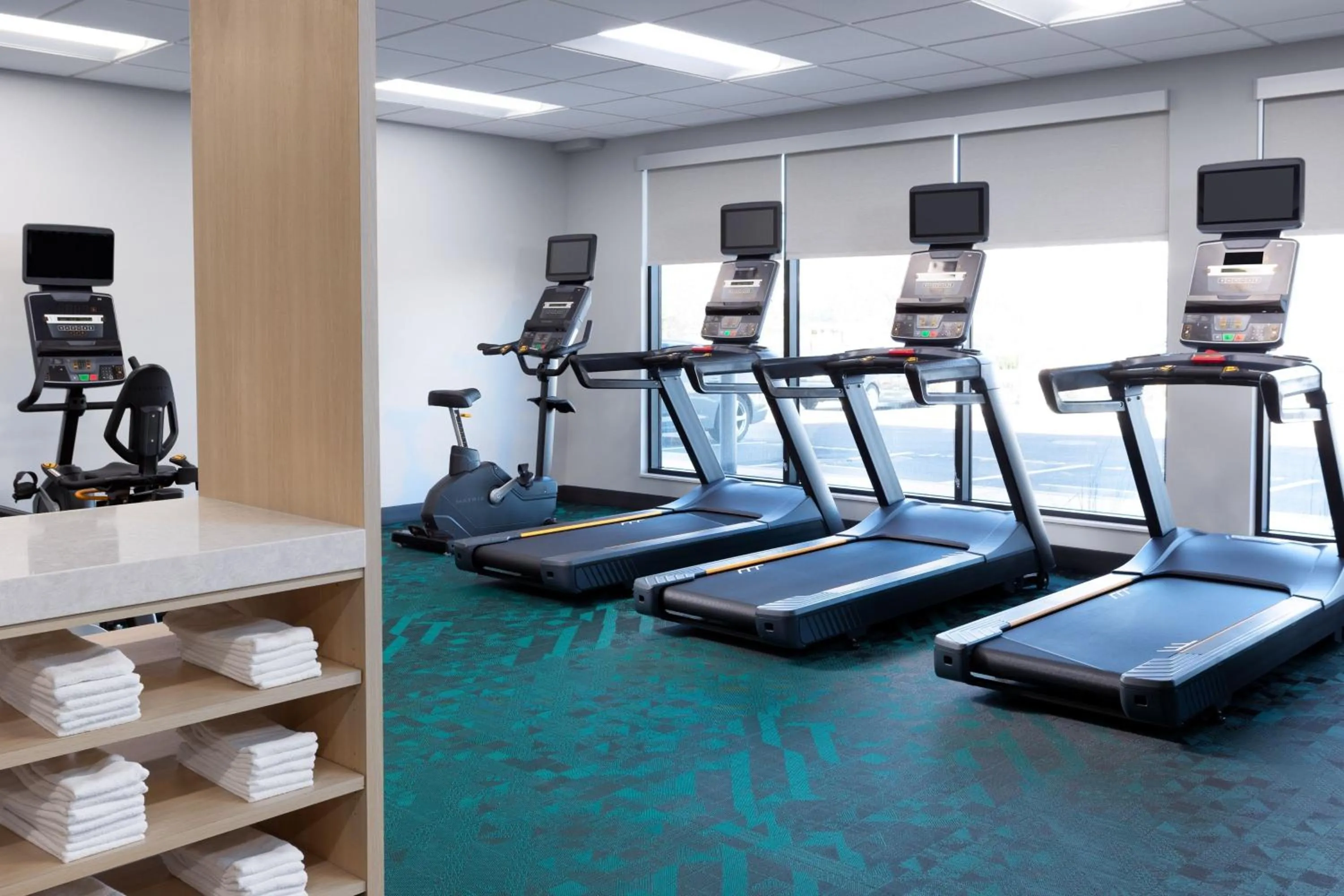 Fitness centre/facilities in TownePlace Suites by Marriott Pleasanton
