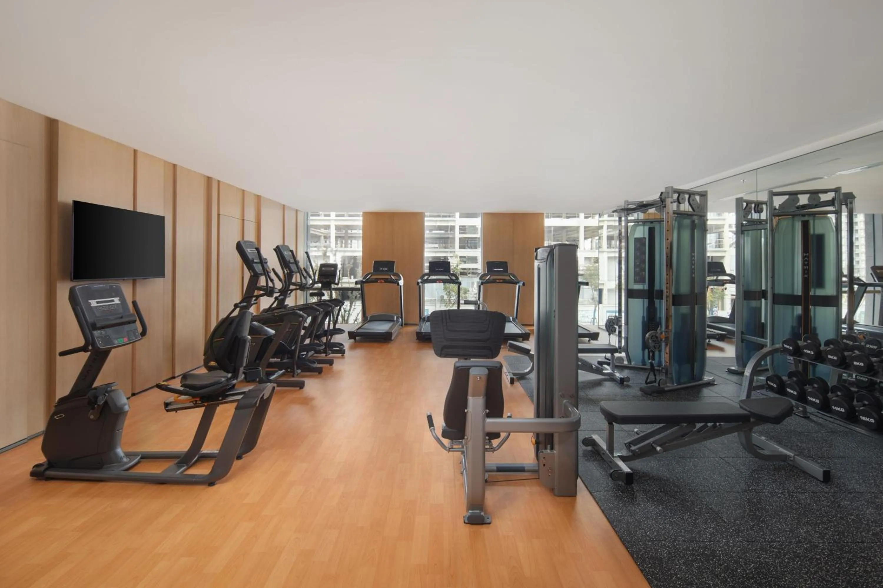 Fitness centre/facilities in Fairfield by Marriott Shanghai Lingang Special Area