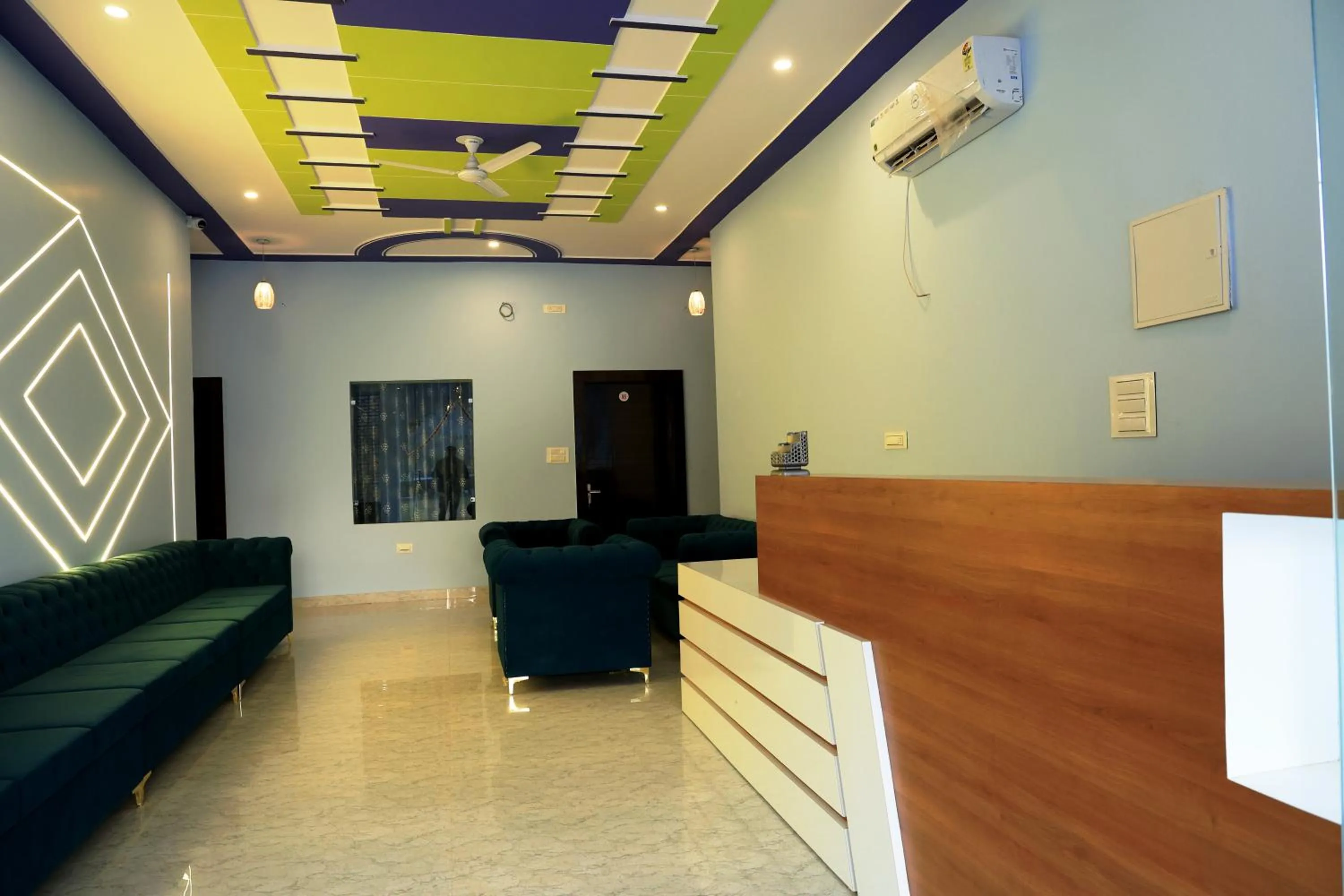 Lobby or reception in Savitri Valley Resort A Luxury Resort