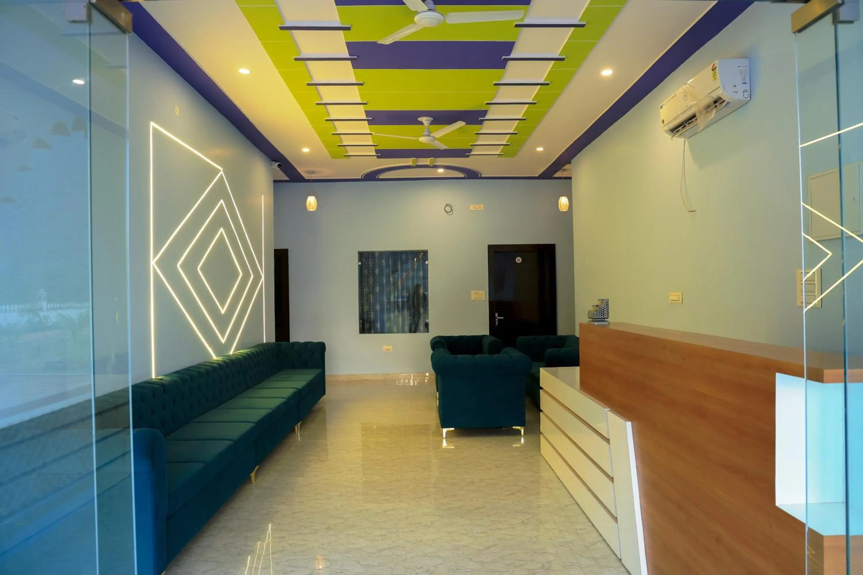 Lobby or reception in Savitri Valley Resort A Luxury Resort