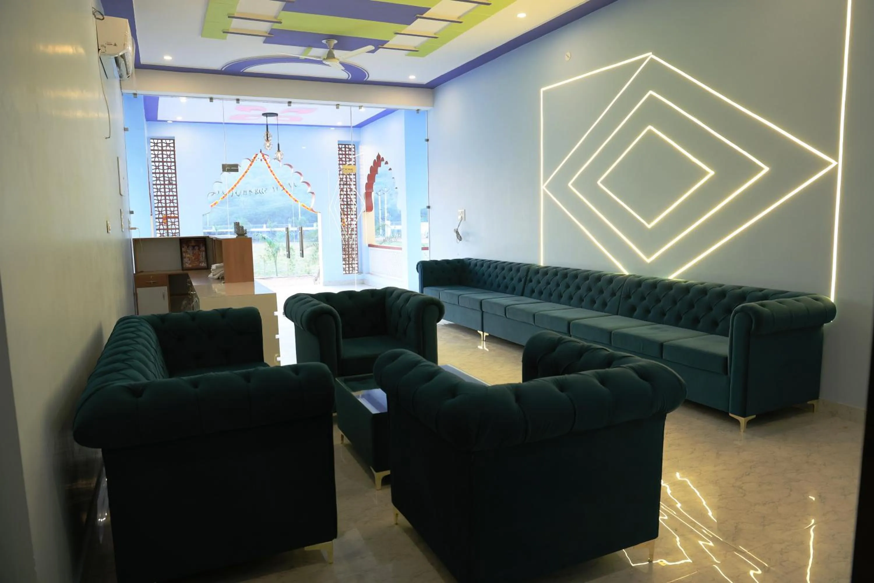 Lobby or reception in Savitri Valley Resort A Luxury Resort