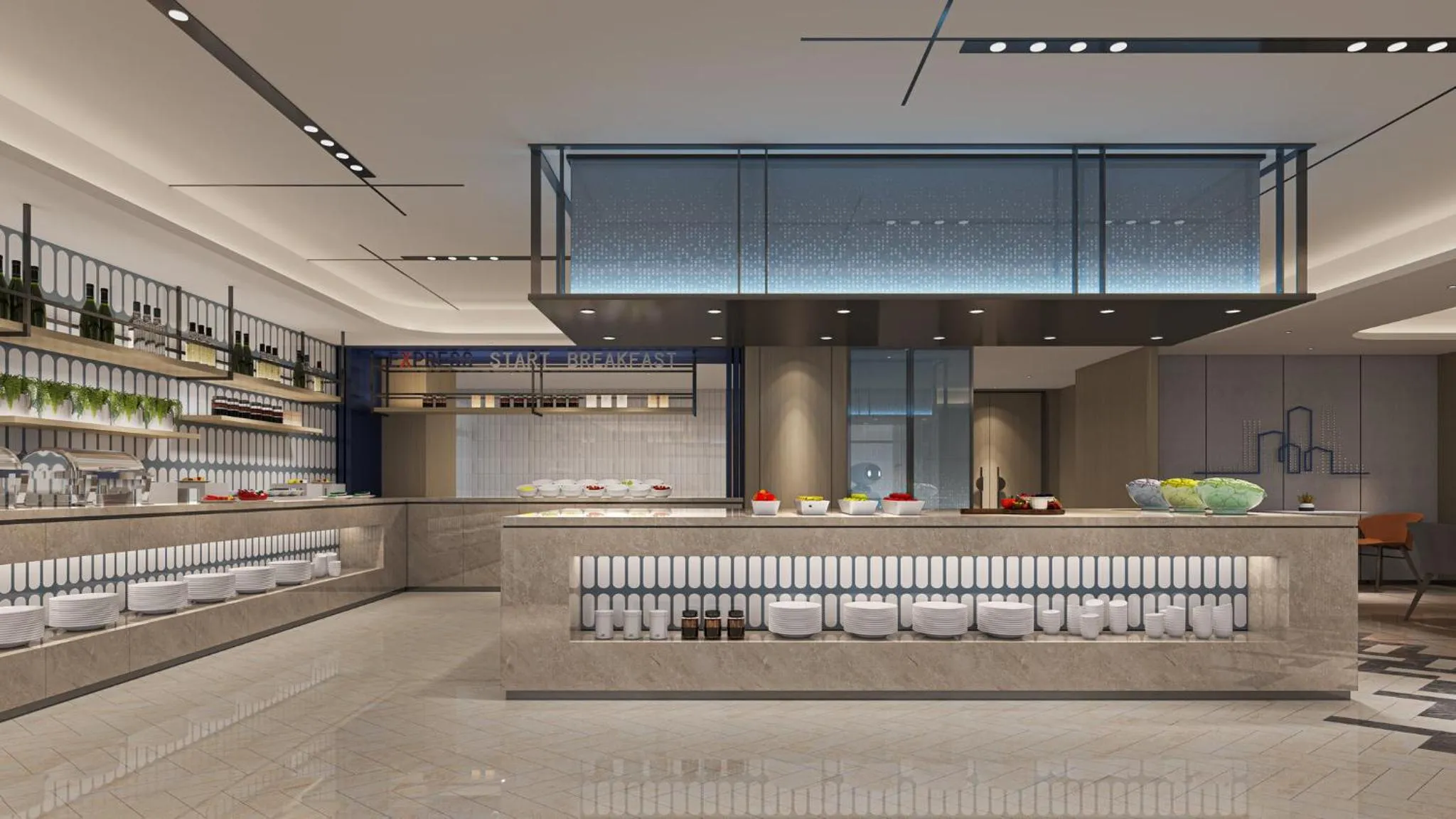 Restaurant/places to eat in Holiday Inn Express Changsha Development Zone by IHG