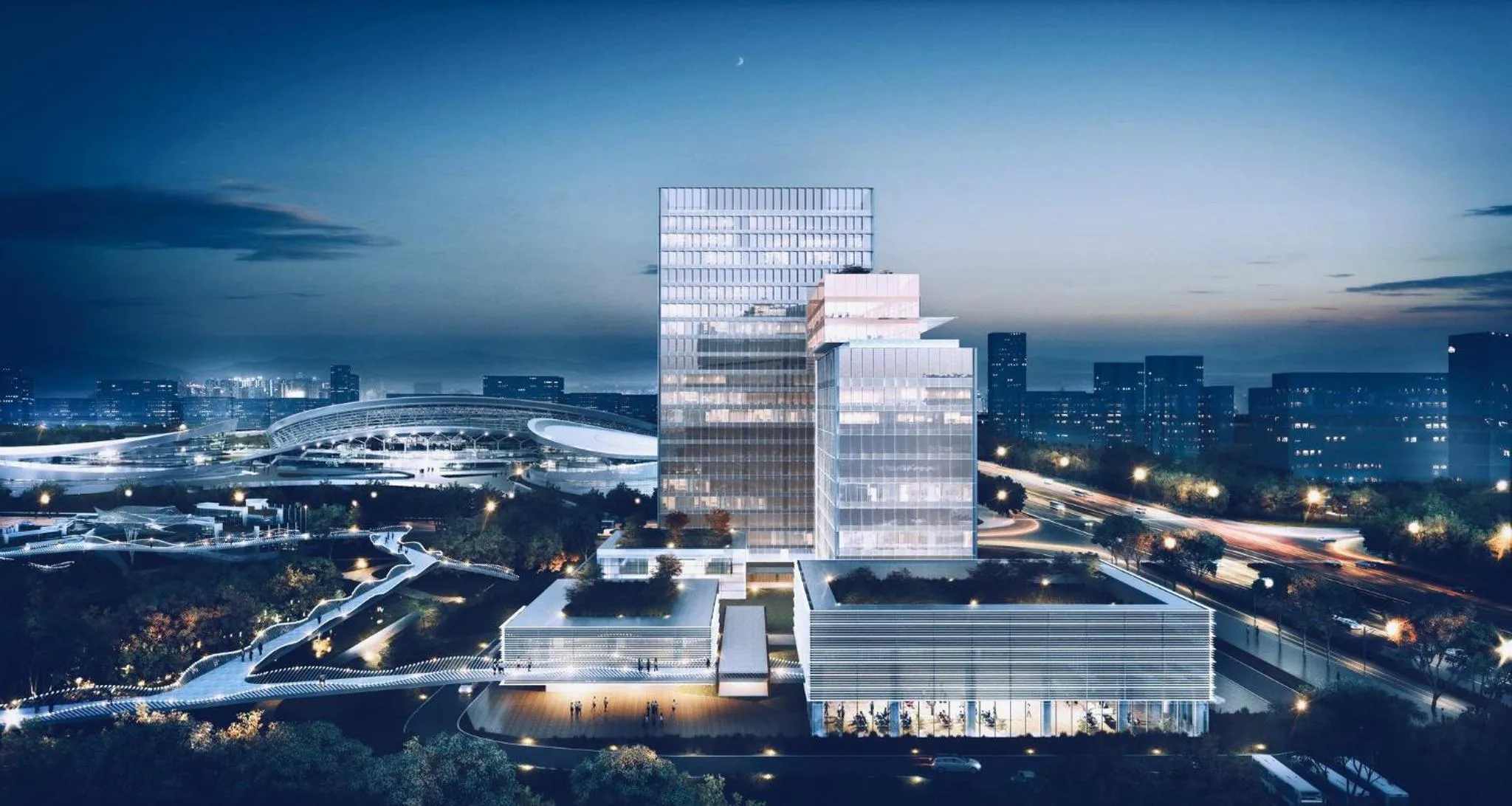 Property building in Crowne Plaza Ezhou by IHG