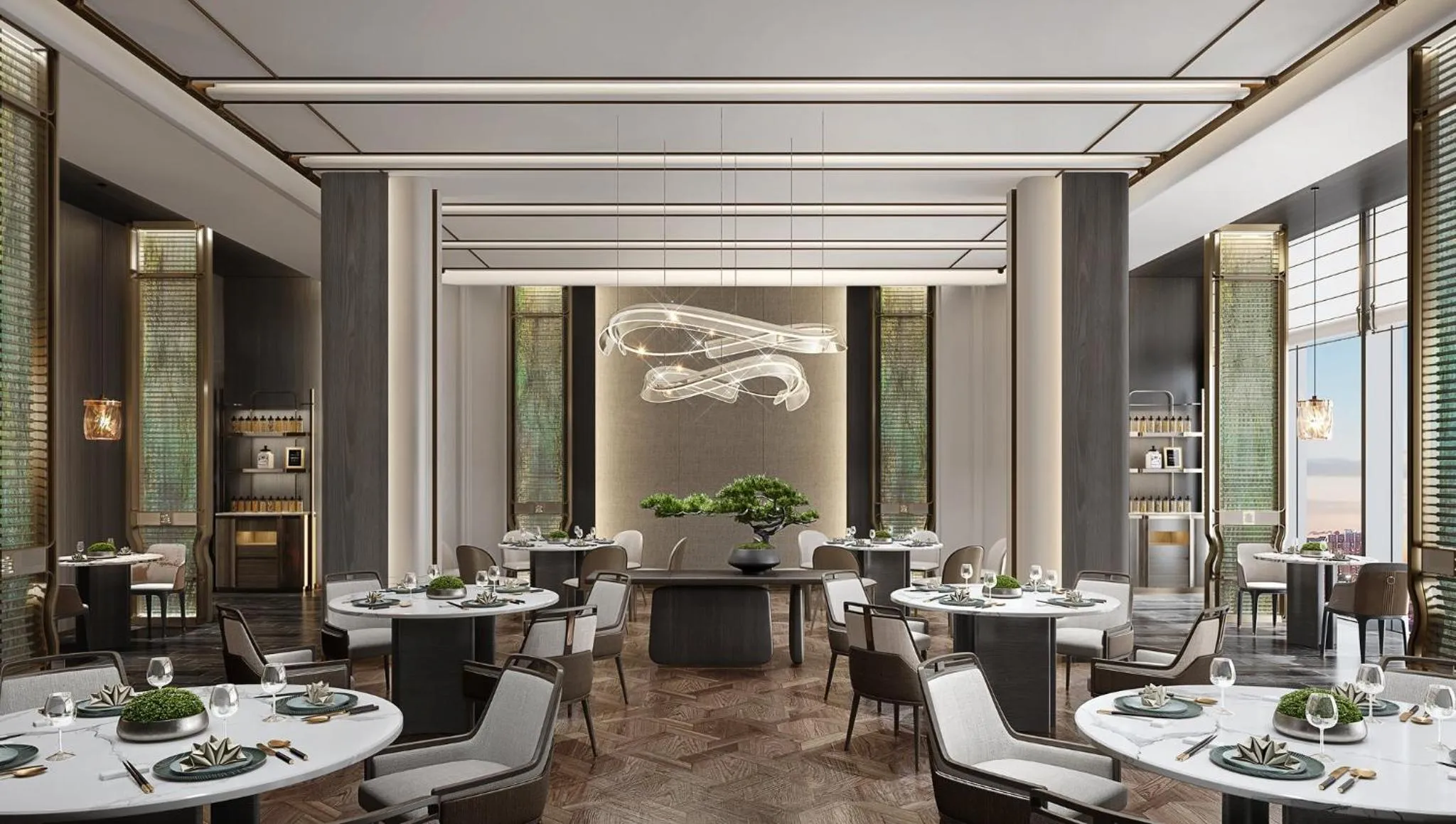 Restaurant/places to eat in Crowne Plaza Ezhou by IHG