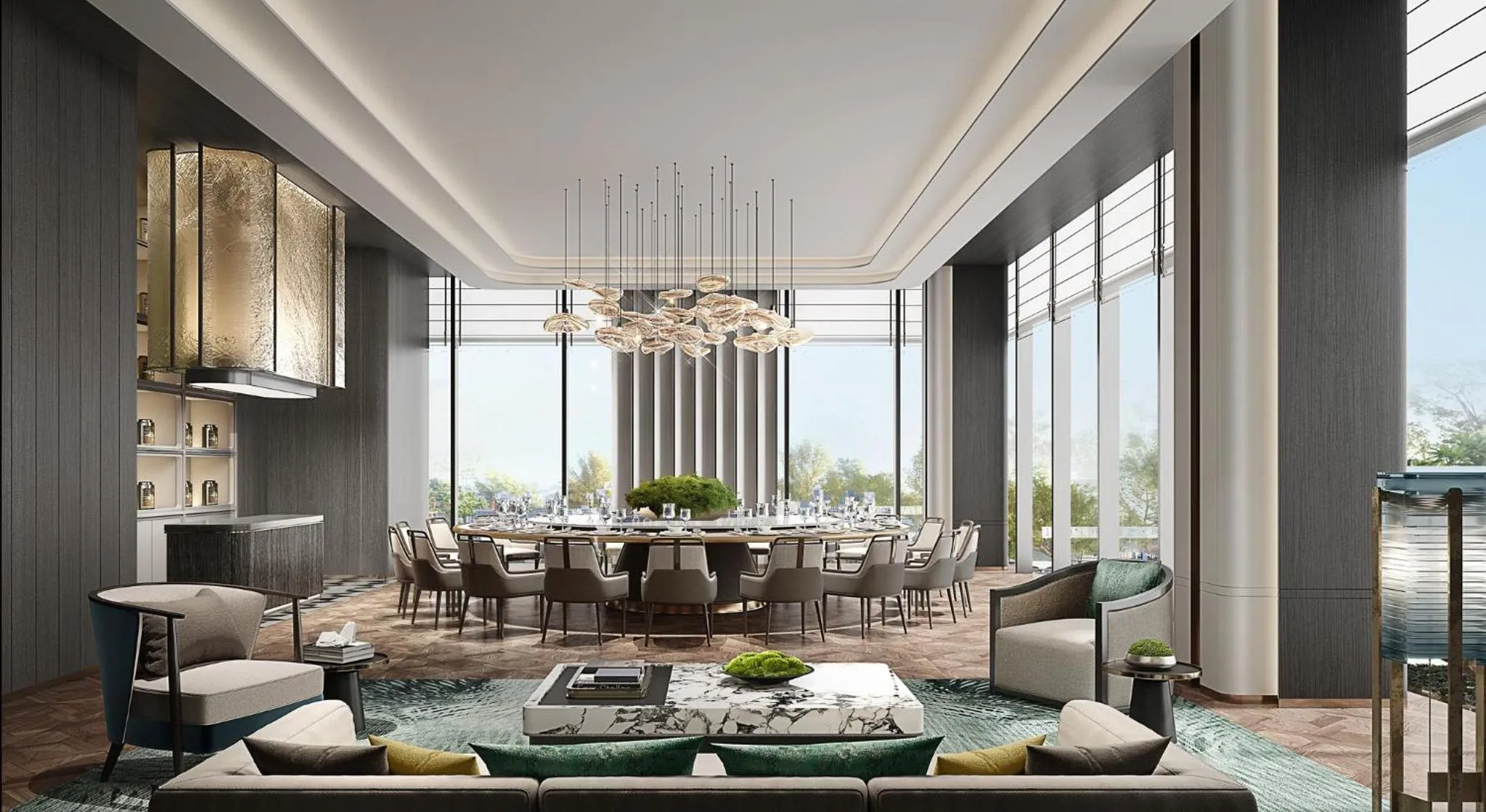 Restaurant/places to eat in Crowne Plaza Ezhou by IHG