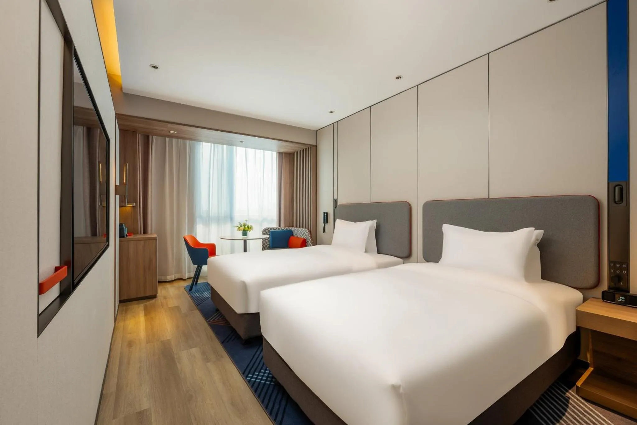 Photo of the whole room, Bed in Holiday Inn Express Hefei FTZ by IHG