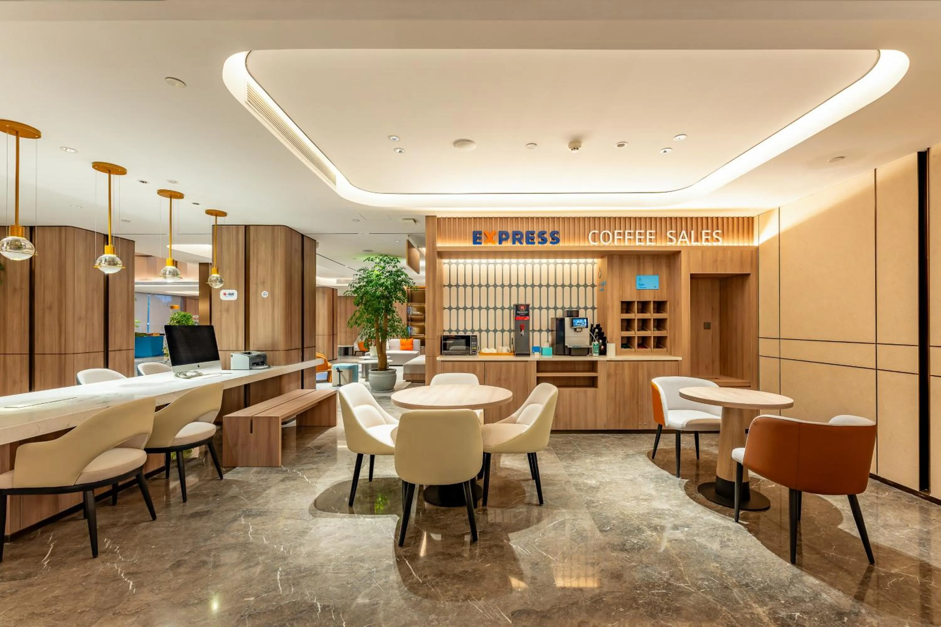 Seating area in Holiday Inn Express Hefei FTZ by IHG