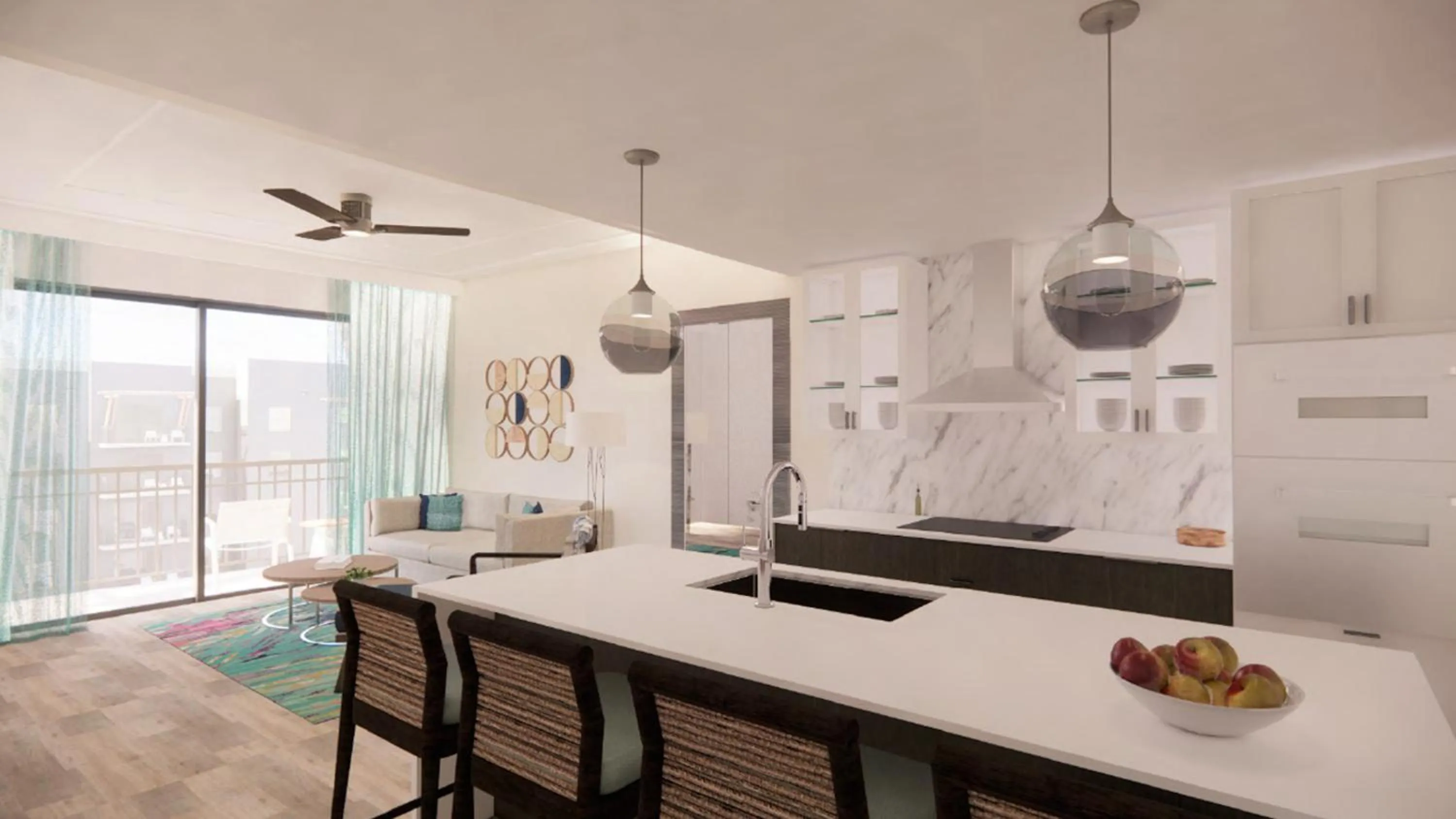 Photo of the whole room in Holiday Inn Club Vacations Myrtle Beach Oceanfront