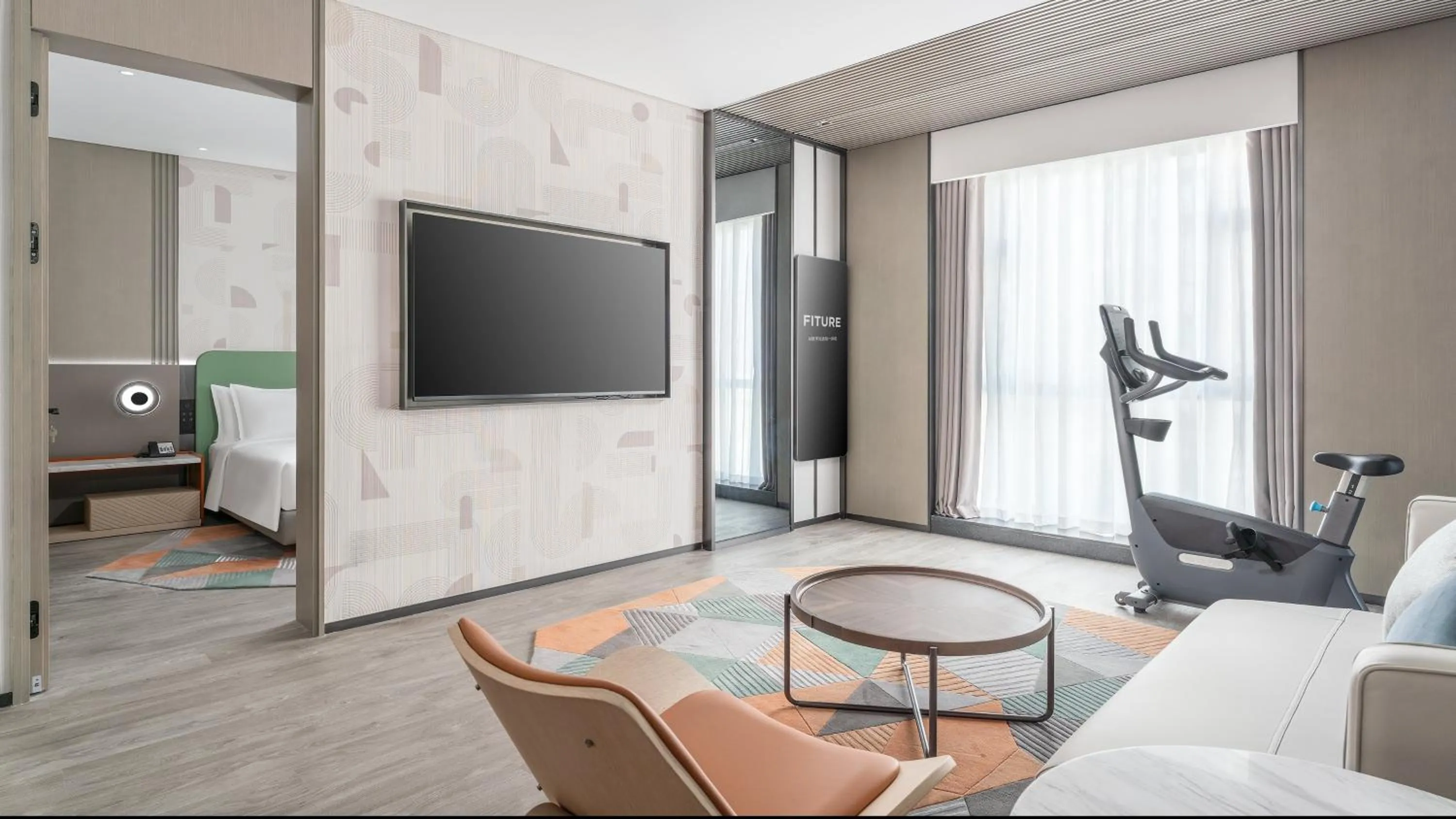 Photo of the whole room in EVEN Hotel Zhongshan City Center by IHG