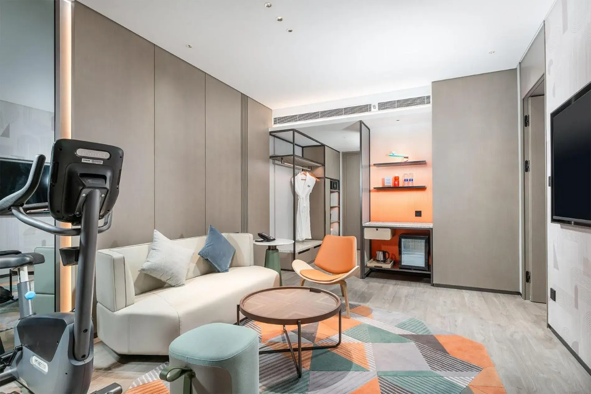 One-Bedroom King Suite with Sofa Bed in EVEN Hotel Zhongshan City Center by IHG One-Bedroom King Suite with Sofa Bed in EVEN Hotel Zhongshan City Center by IHG