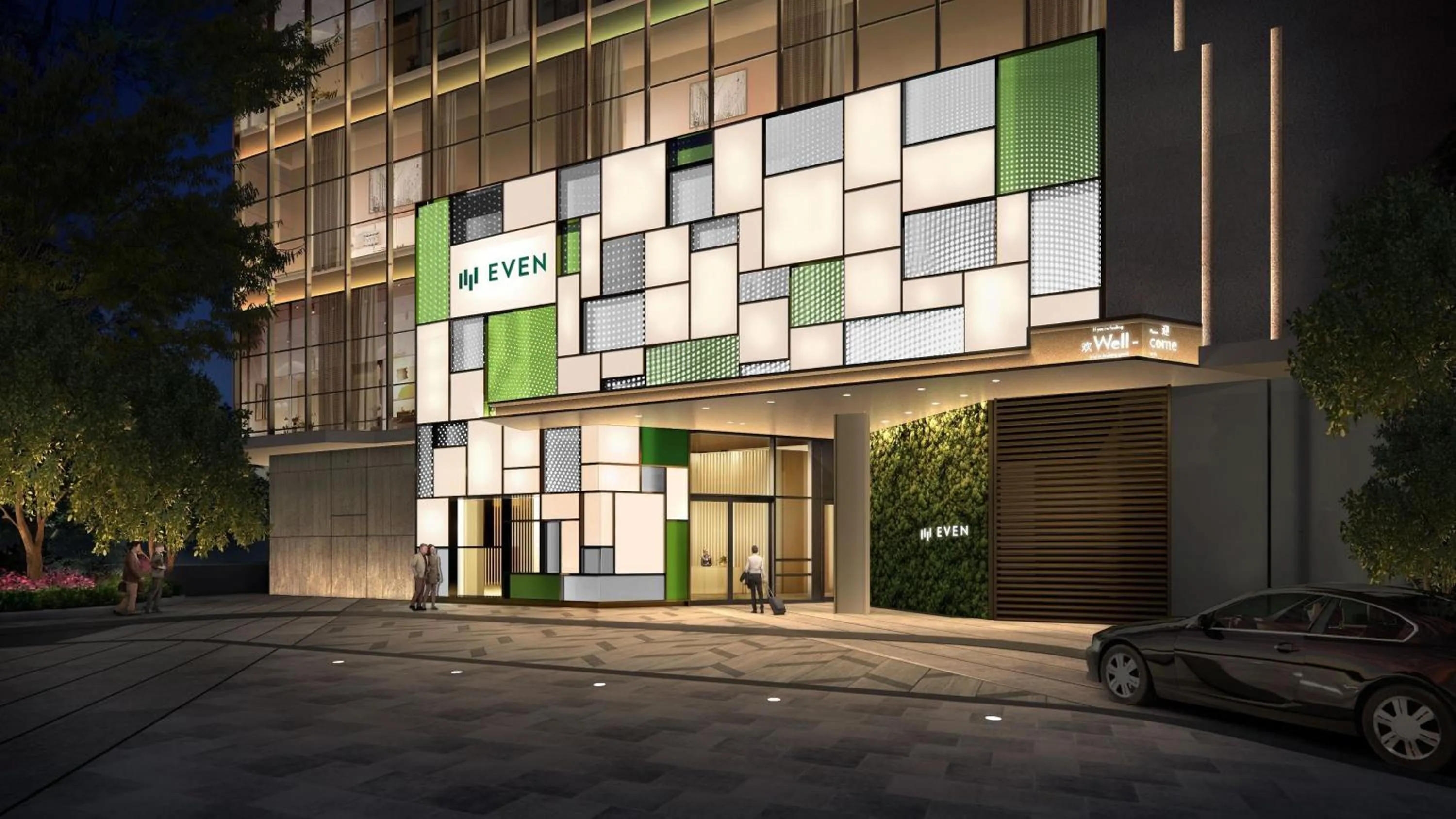 Property building in EVEN Hotel Zhongshan City Center by IHG